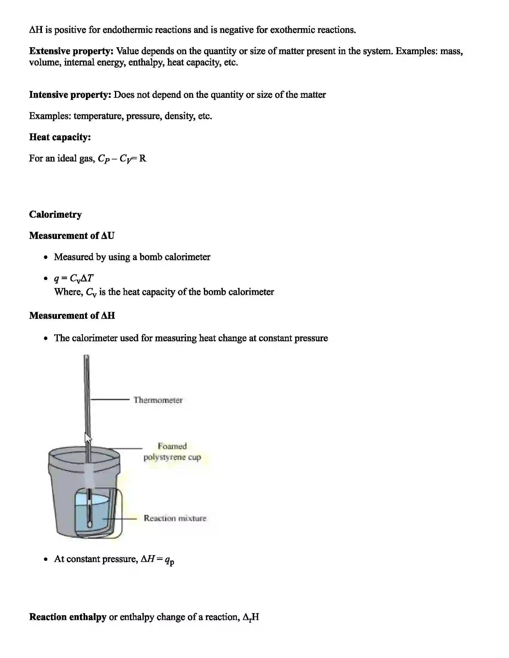Maharashtra Board Class 12th Chemistry Chemical Thermodynamics and Energetic Revision Note 3