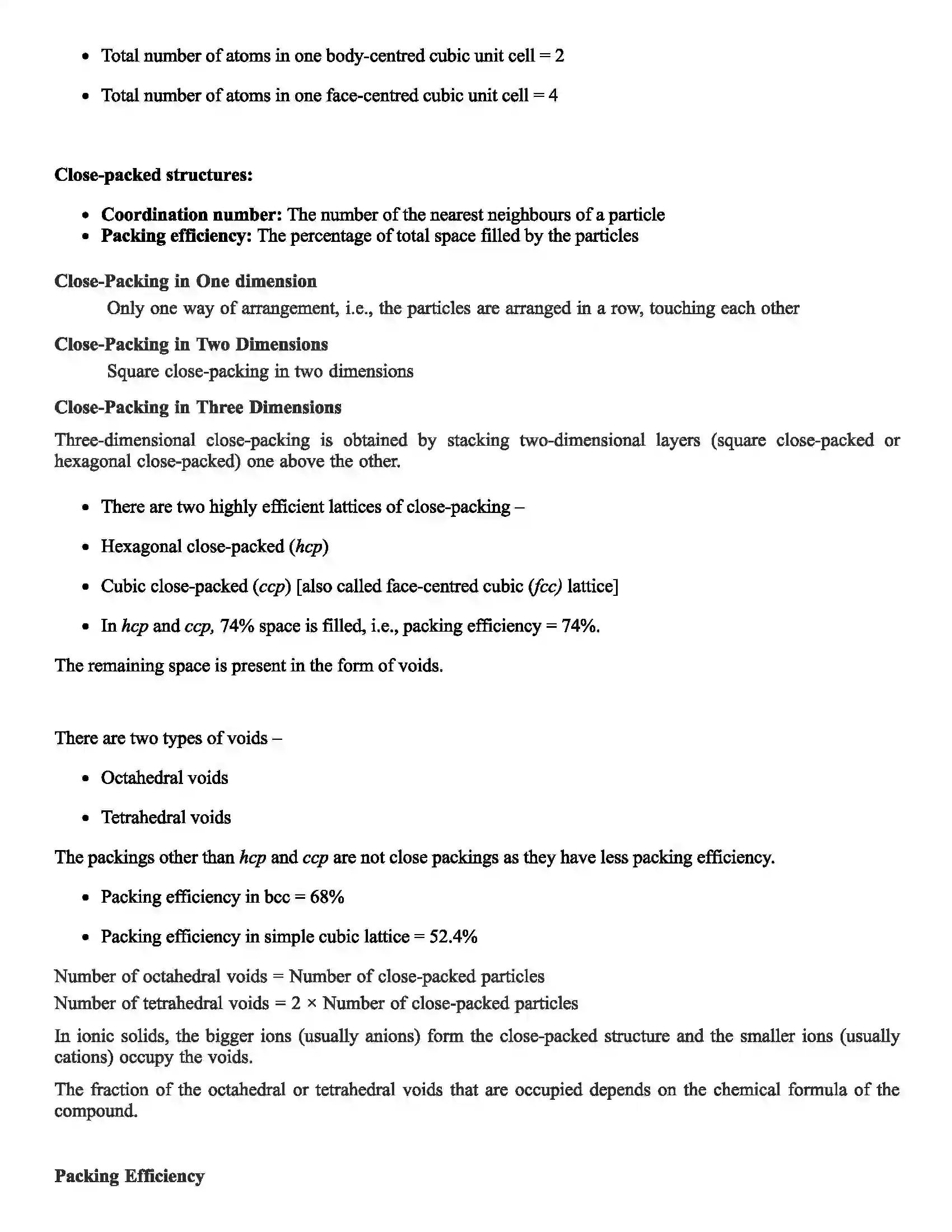 Maharashtra Board Class 12th Chemistry Solid State Revision Note 3