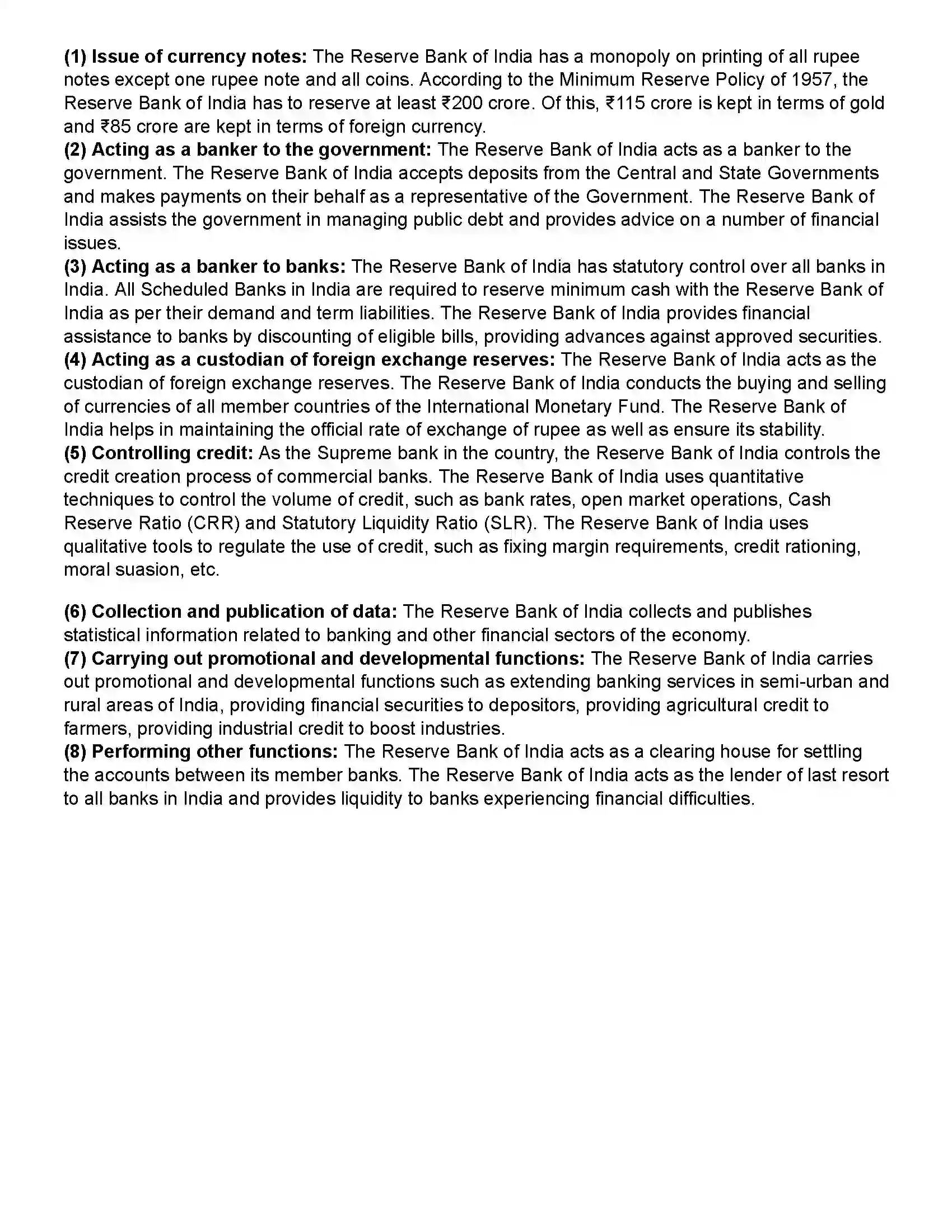 Maharashtra Board Class 12th Economics Money Market & Capital Market in India Revision Note 7