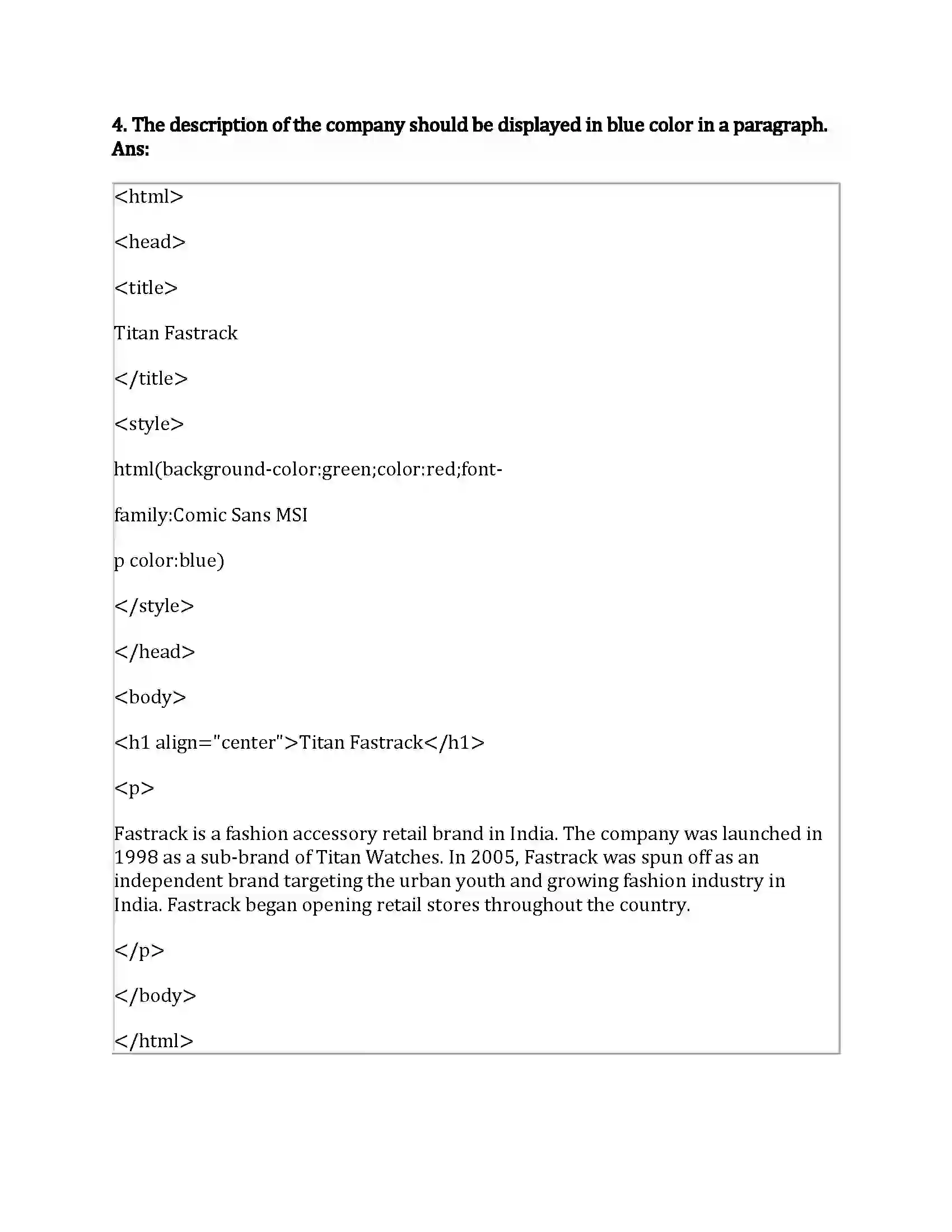 Maharashtra Board Class 12th Infromation Technology Advance Web Designing Revision Note 6