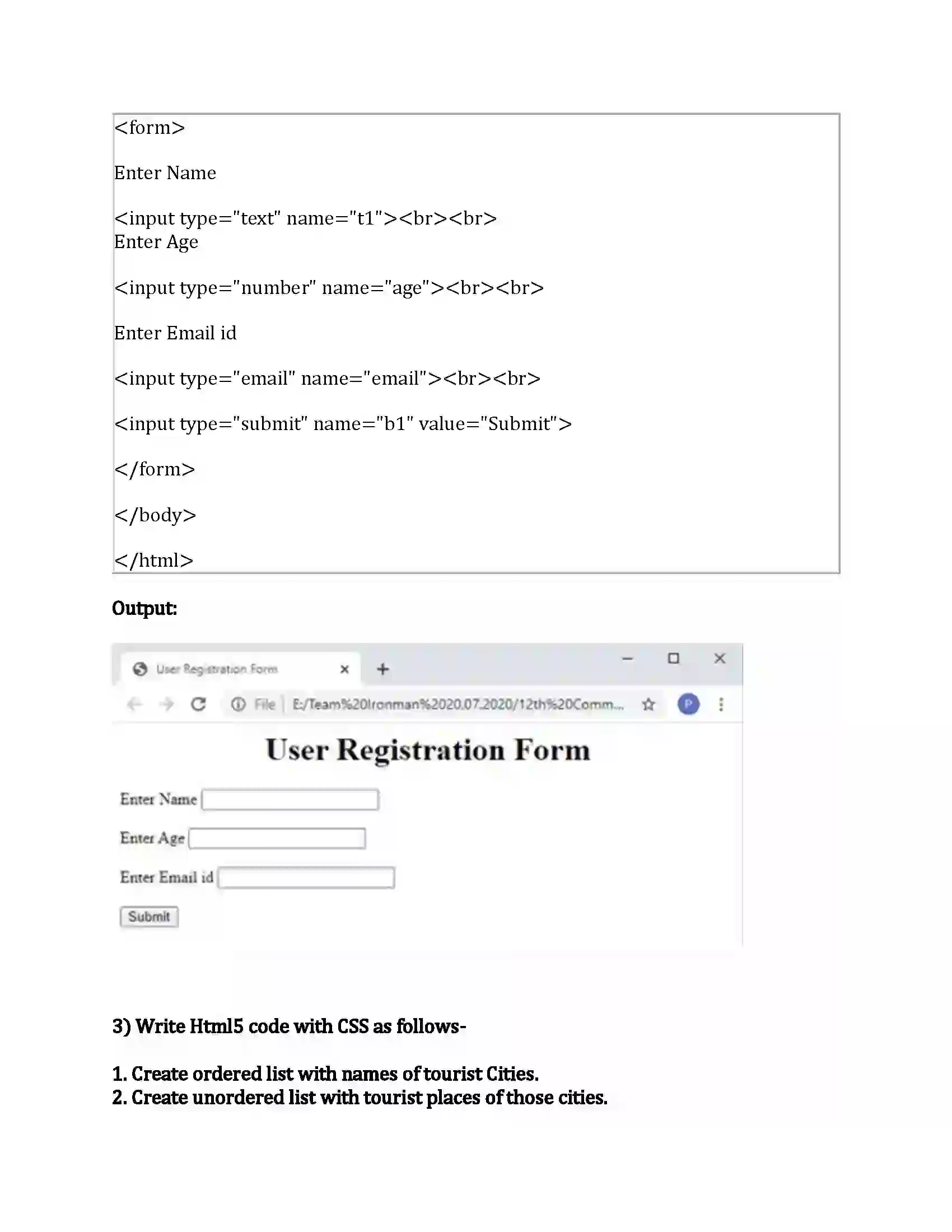 Maharashtra Board Class 12th Infromation Technology Advance Web Designing Revision Note 8