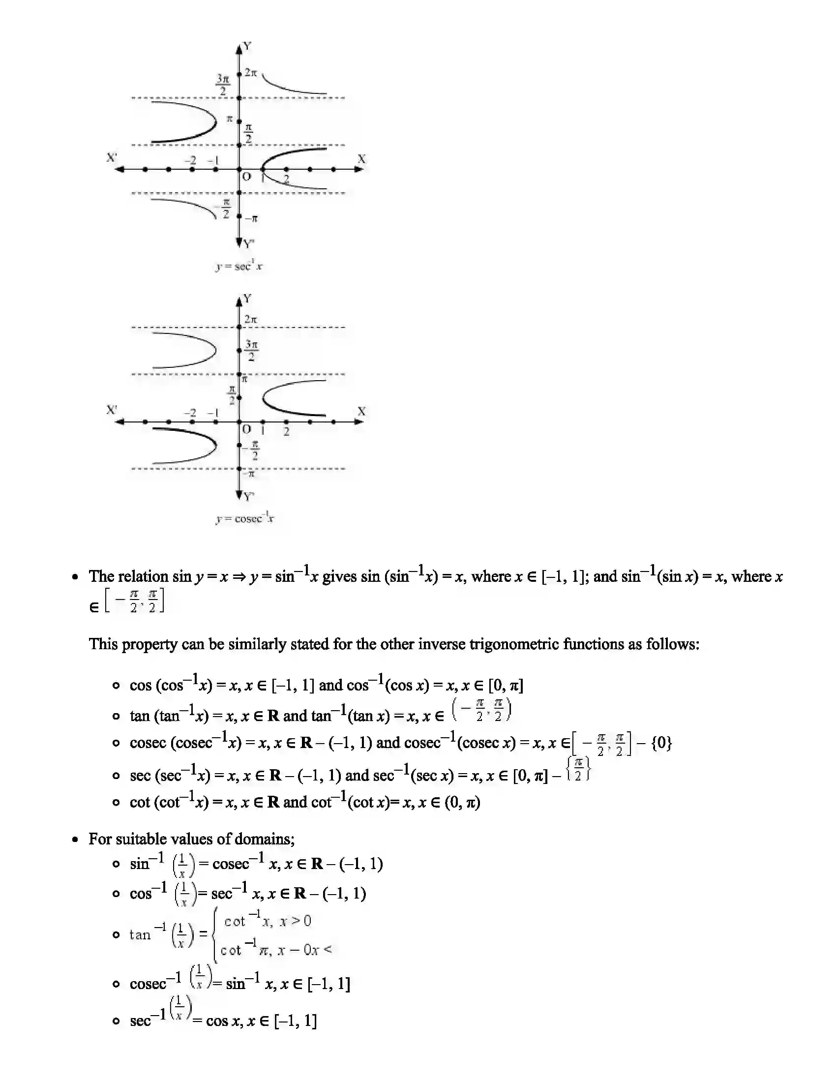 Maharashtra Board Class 12th Mathematics Trigonometric Functions Revision Note 10
