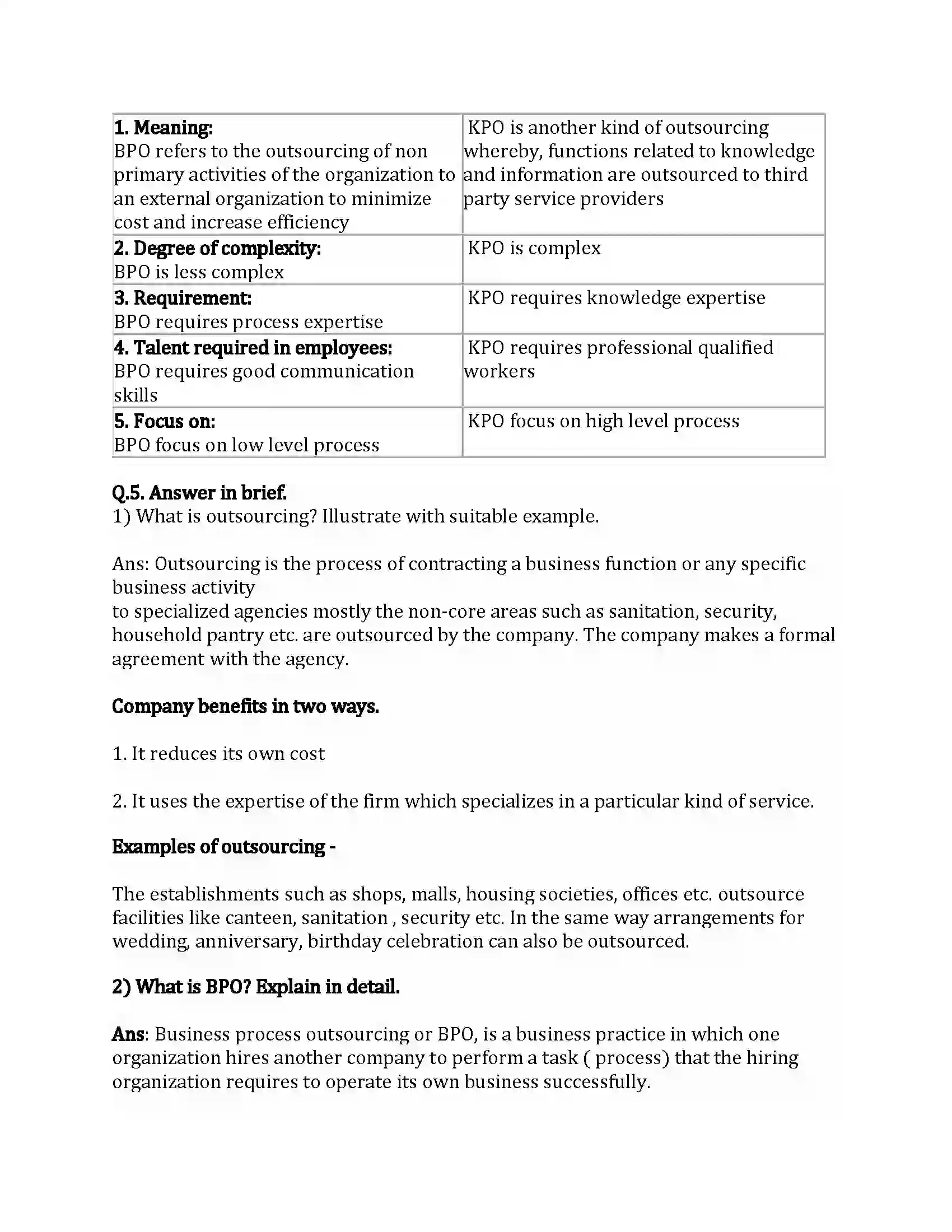 Maharashtra Board Class 12th Organization of Commerce & Management Emerging Modes of Business Revision Note 10