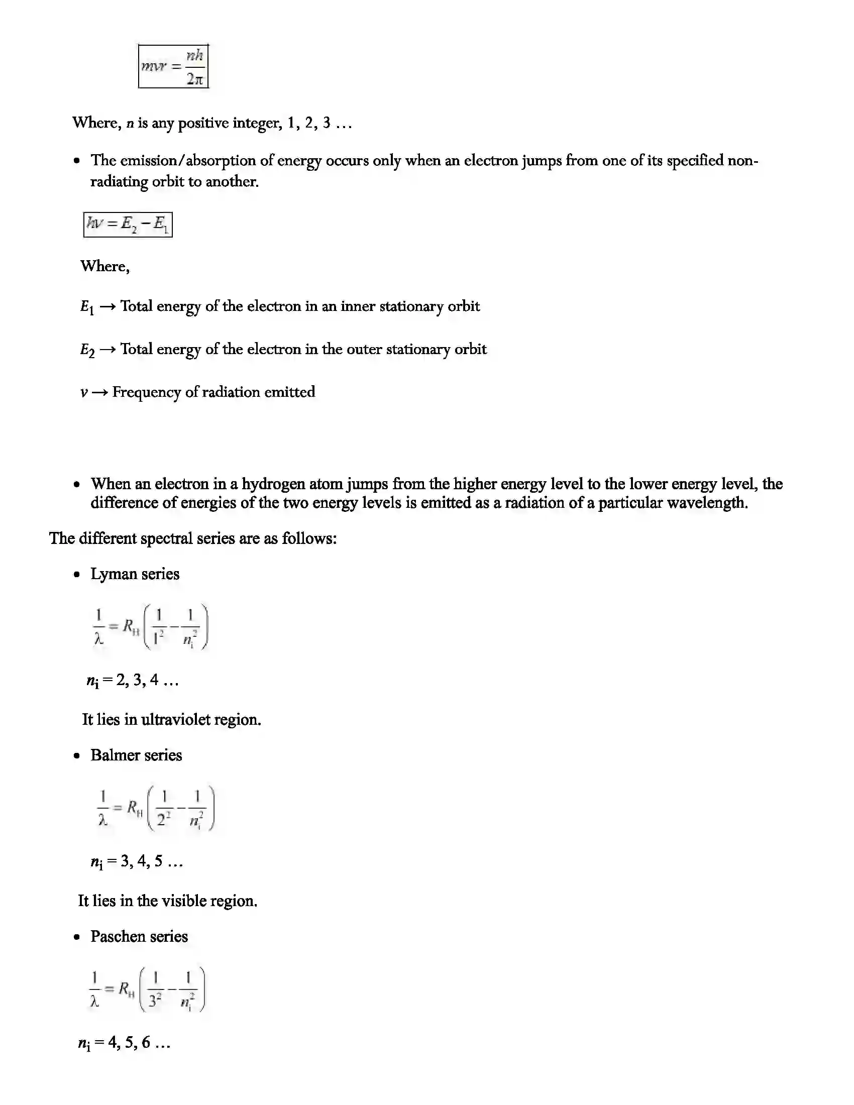 Maharashtra Board Class 12th Physics Atoms, Molecules and Nuclei Revision Note 2