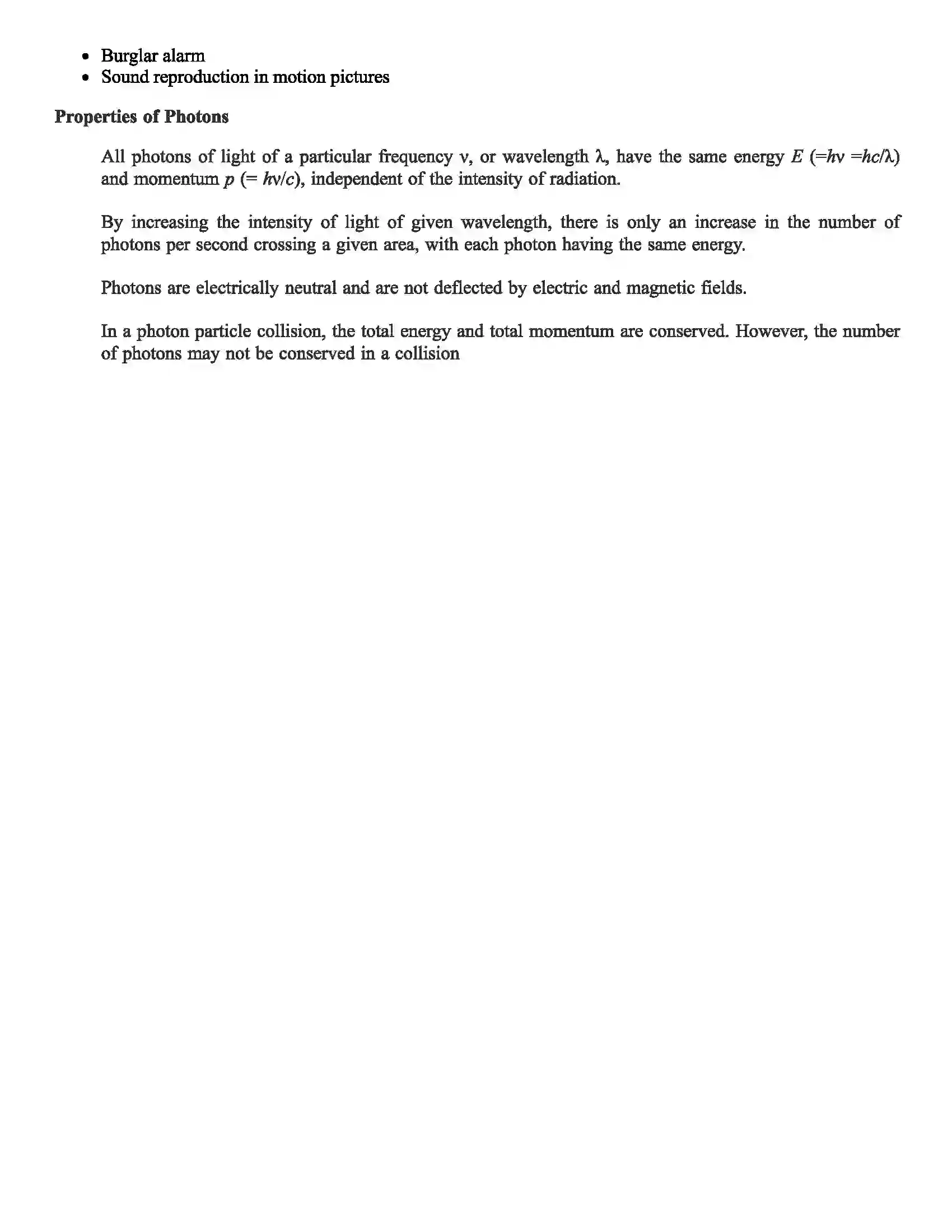 Maharashtra Board Class 12th Physics Electrons and Photons Revision Note 2