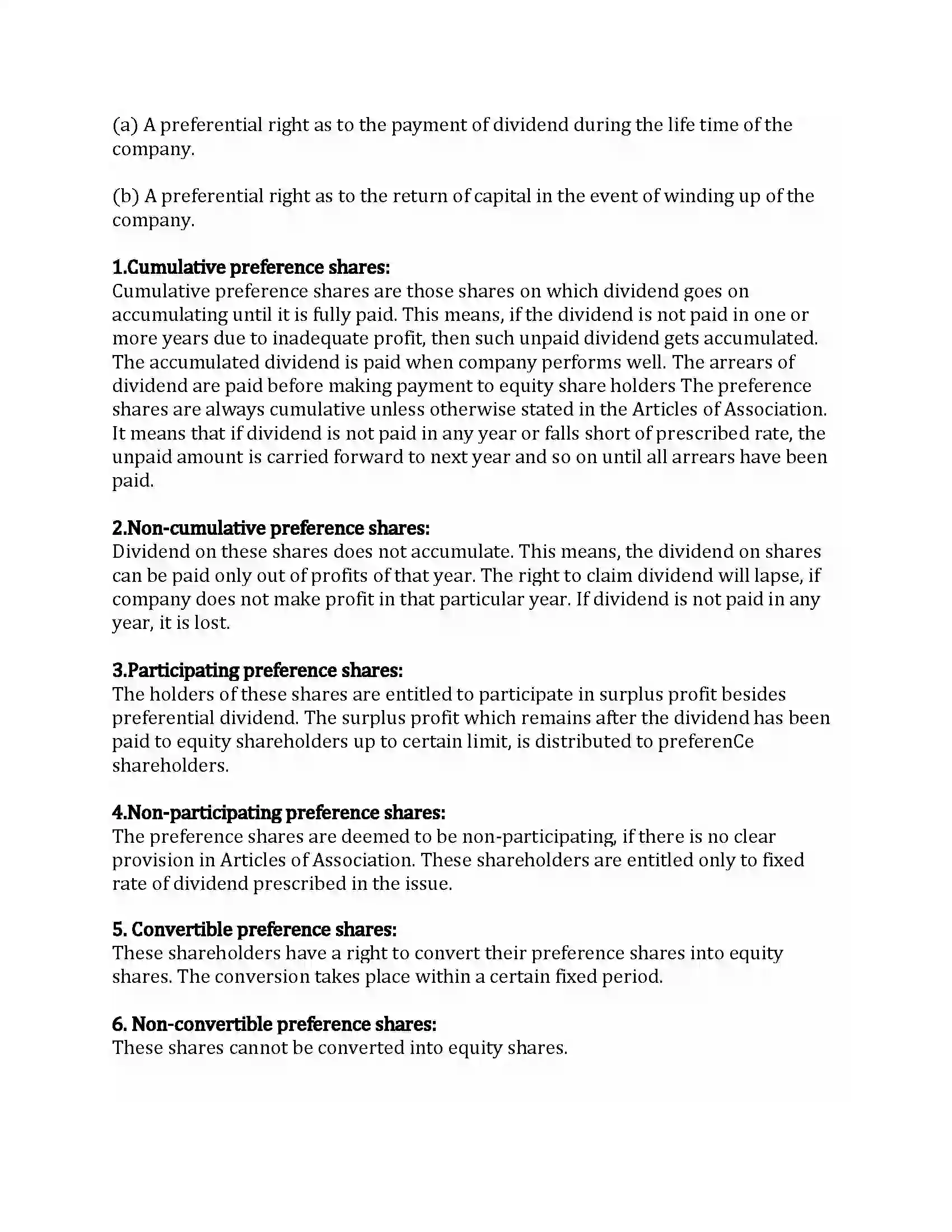 Maharashtra Board Class 12th Secretarial Practice Sources of Corporate Finance Revision Note 26