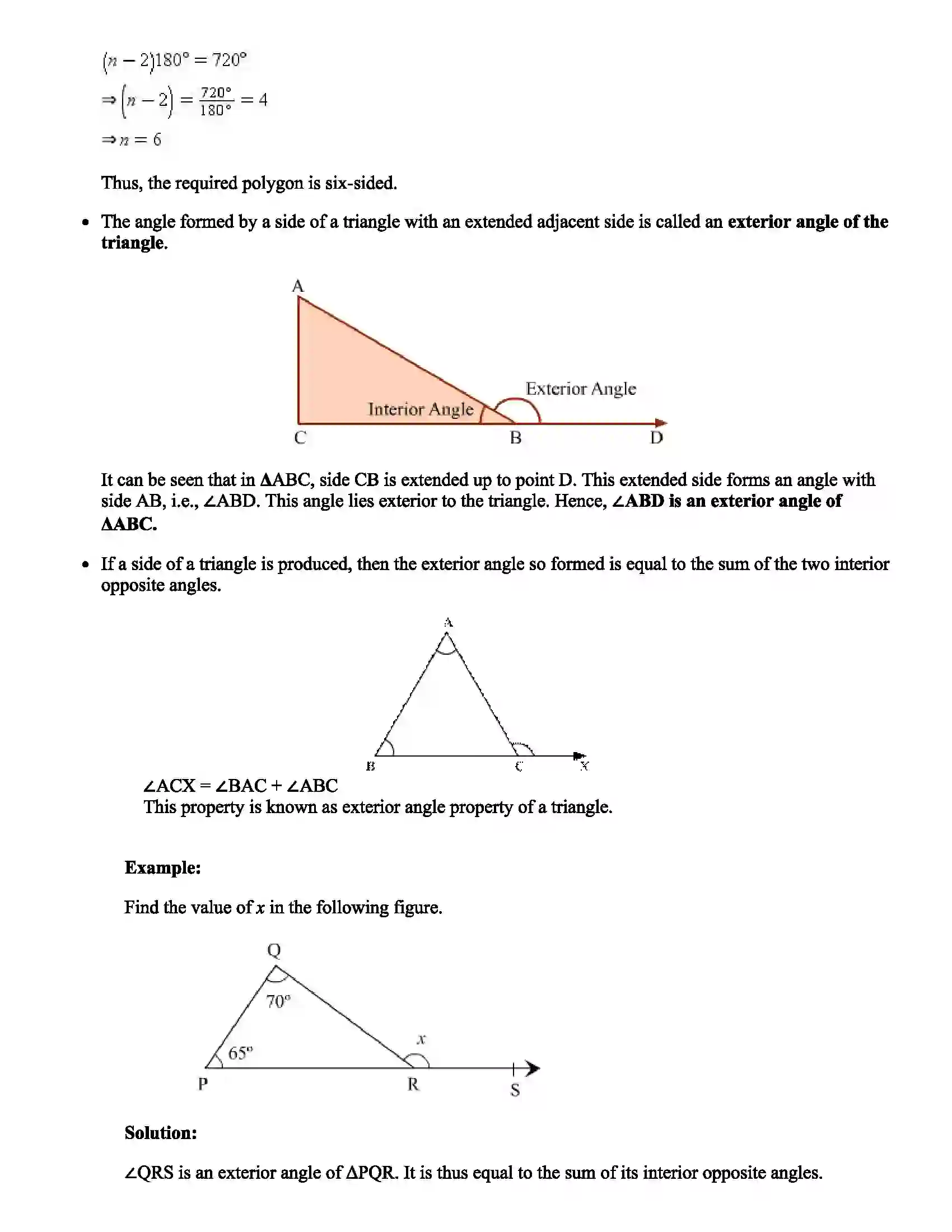 Maharashtra Board Class 7th Mathematics Angles and Pairs of Angles Revision Note 4
