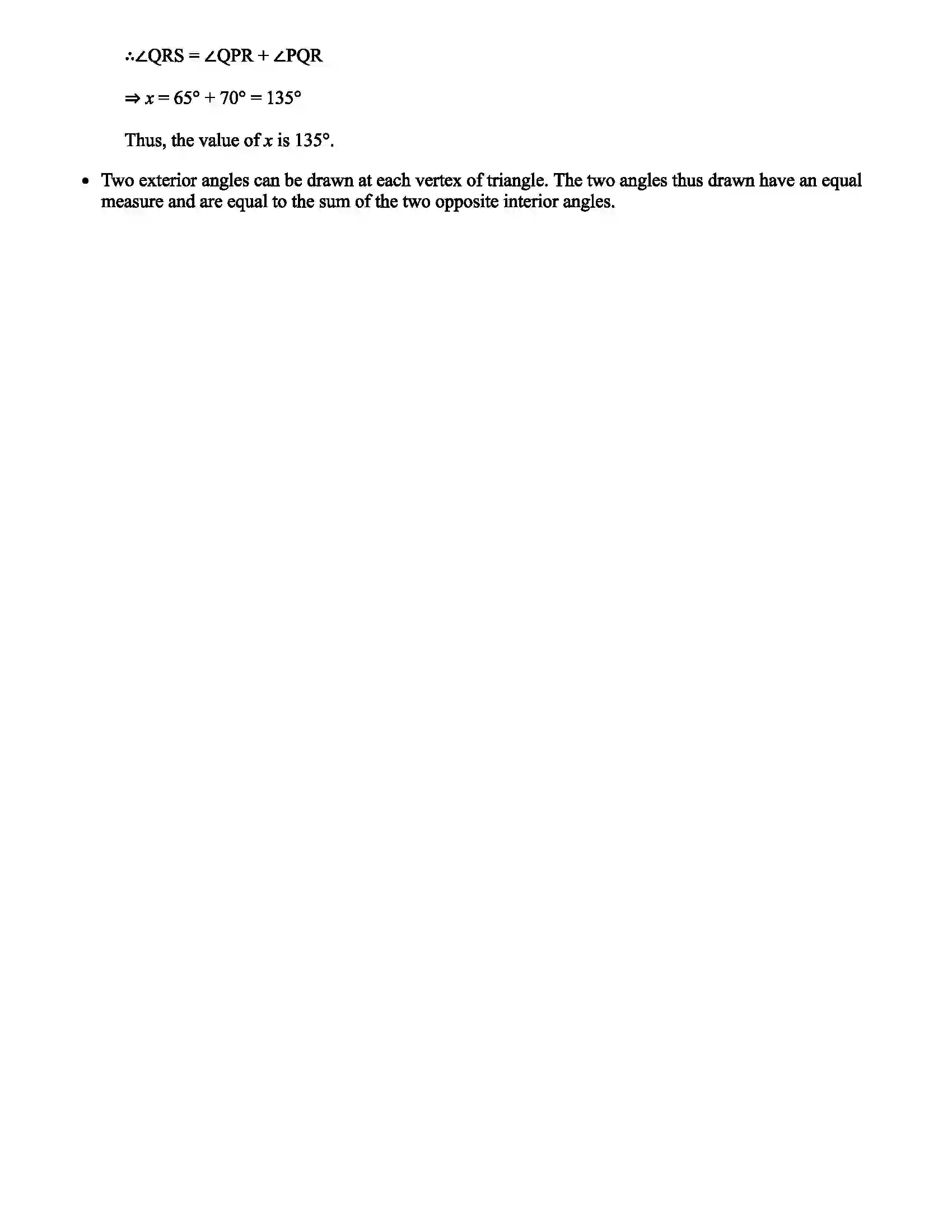 Maharashtra Board Class 7th Mathematics Angles and Pairs of Angles Revision Note 5