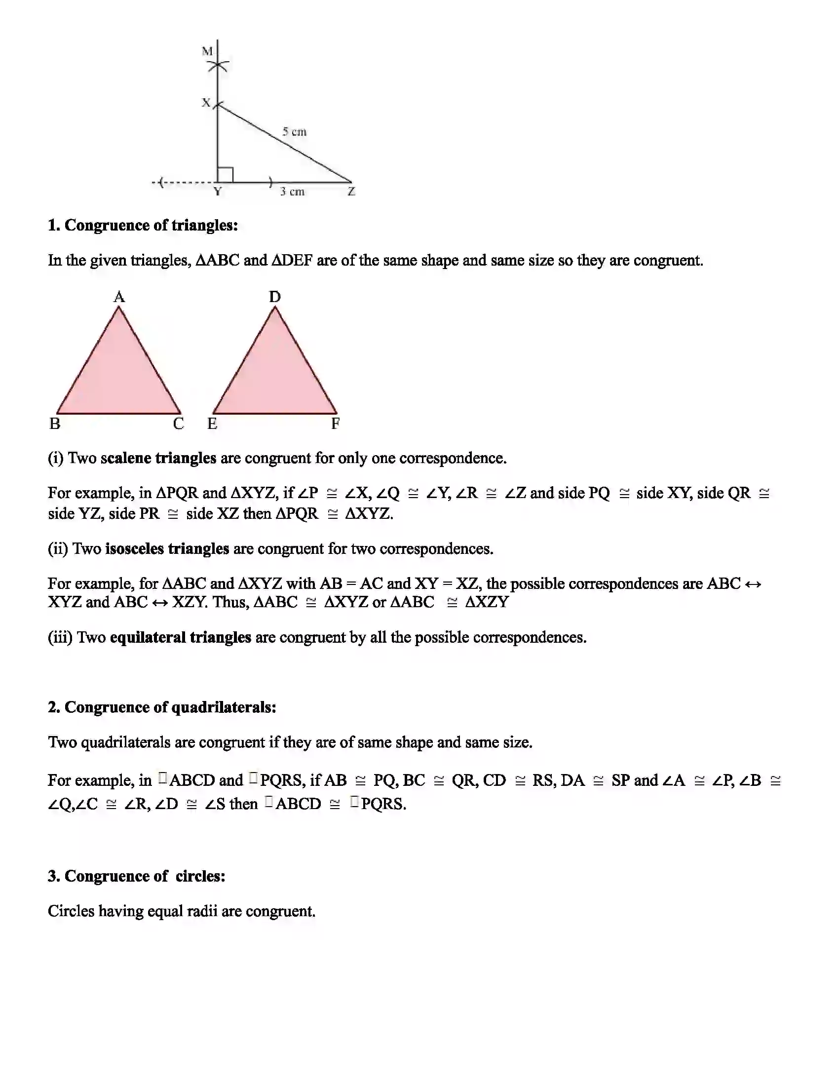 Maharashtra Board Class 7th Mathematics Geometrical Constructions Revision Note 5