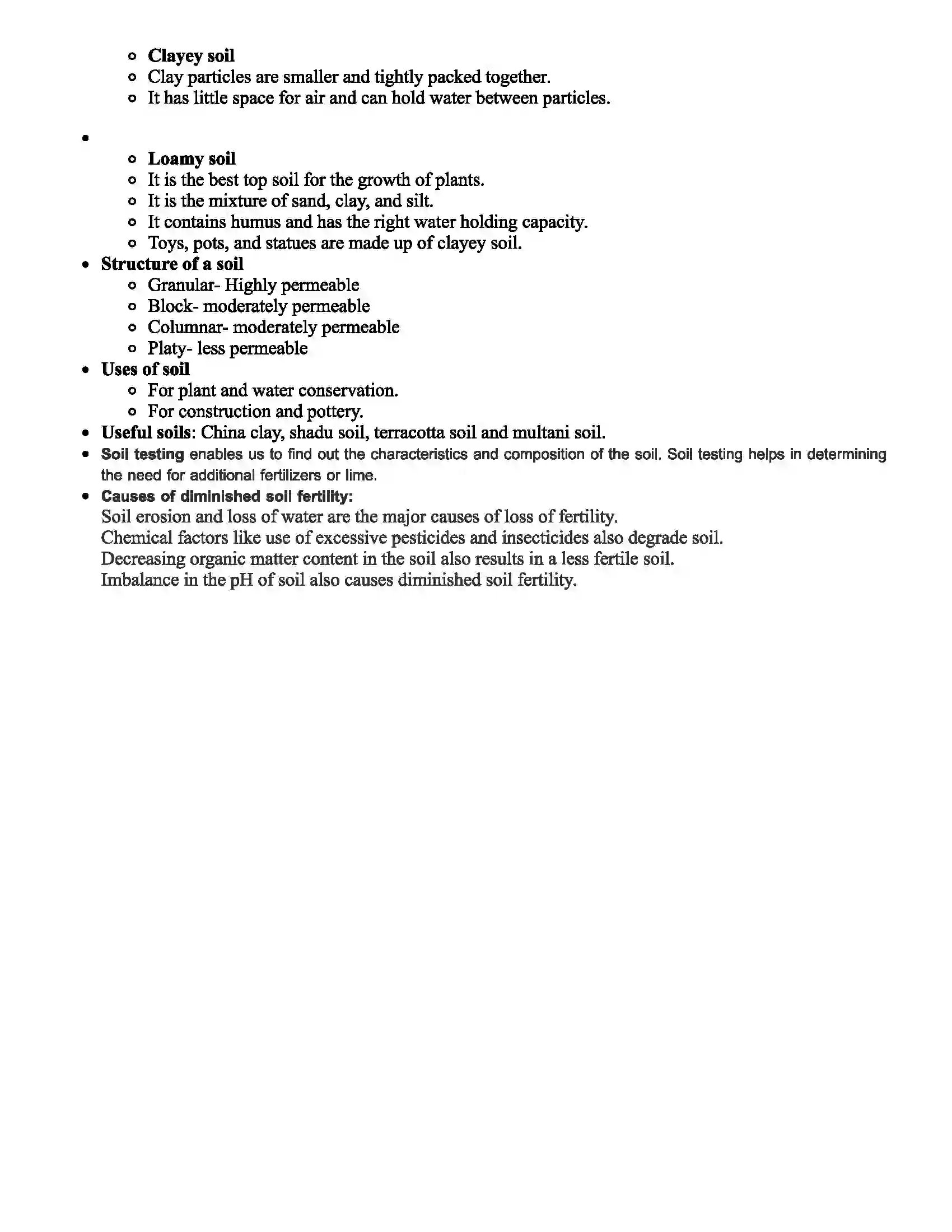 Maharashtra Board Class 7th Science Properties of Natural Resources Revision Note 2