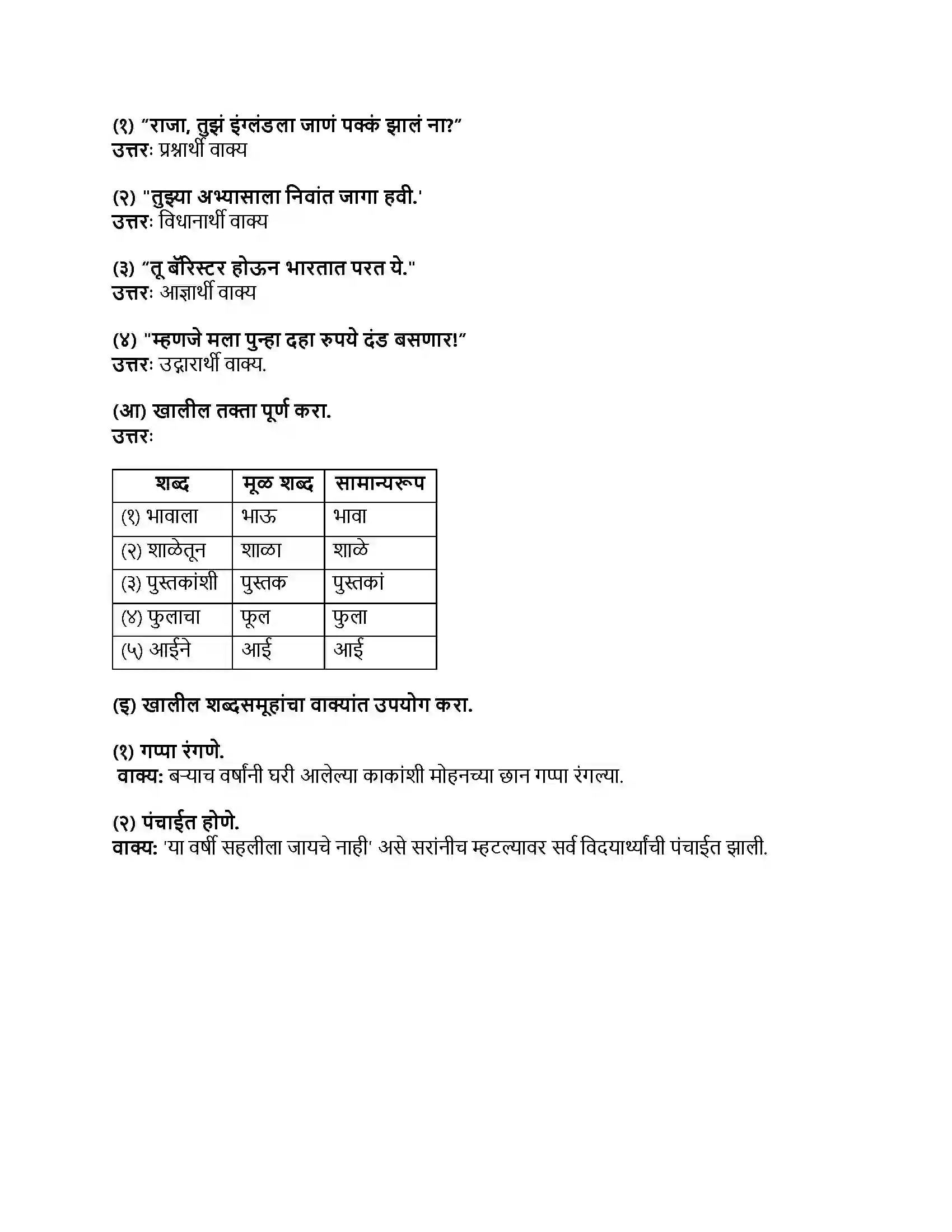 Maharashtra Board Class 8th मराठी बालभारती भाग - I लाखाच्या ... कोटीच्या गप्पा Revision Note 3