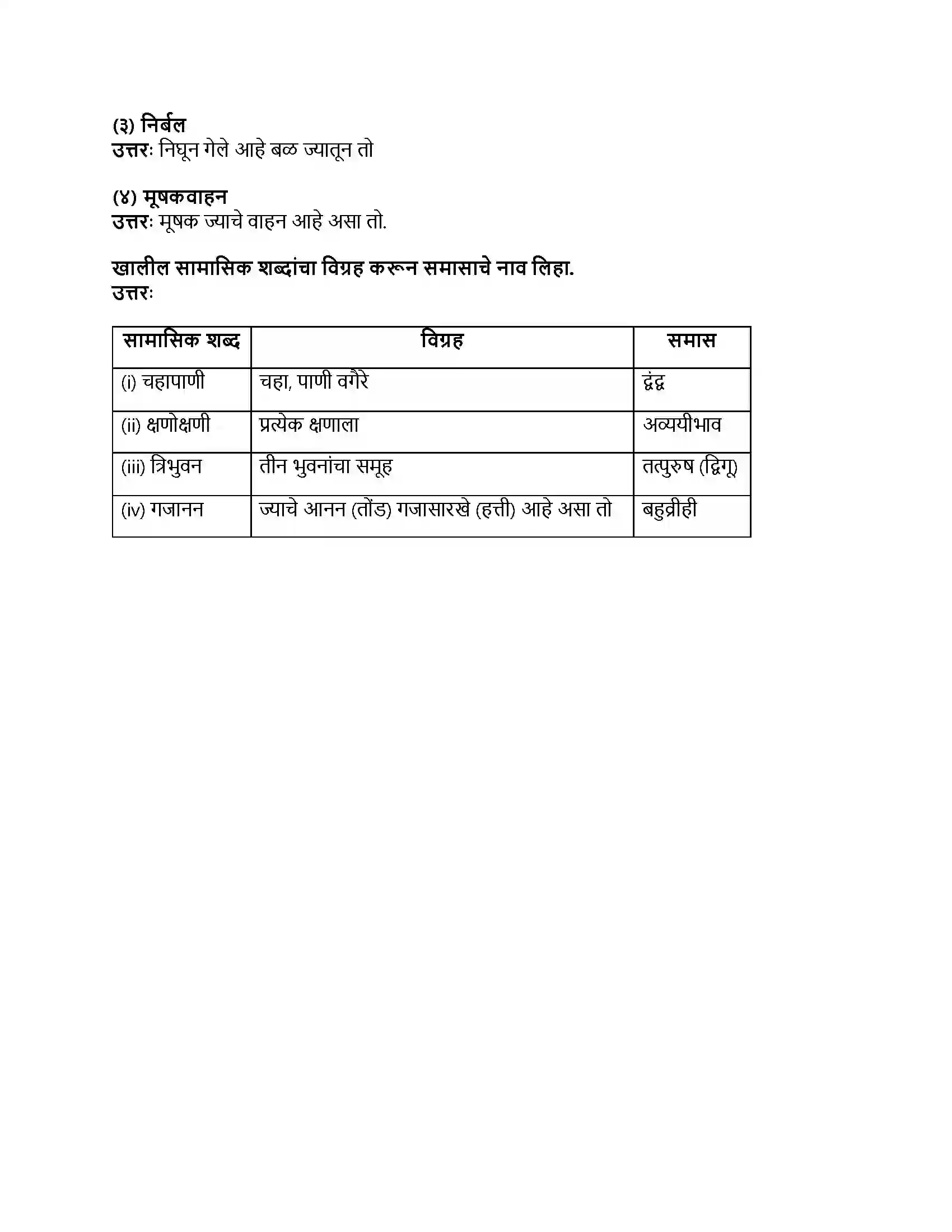 Maharashtra Board Class 8th मराठी बालभारती भाग - IV जलदिंडी Revision Note 5
