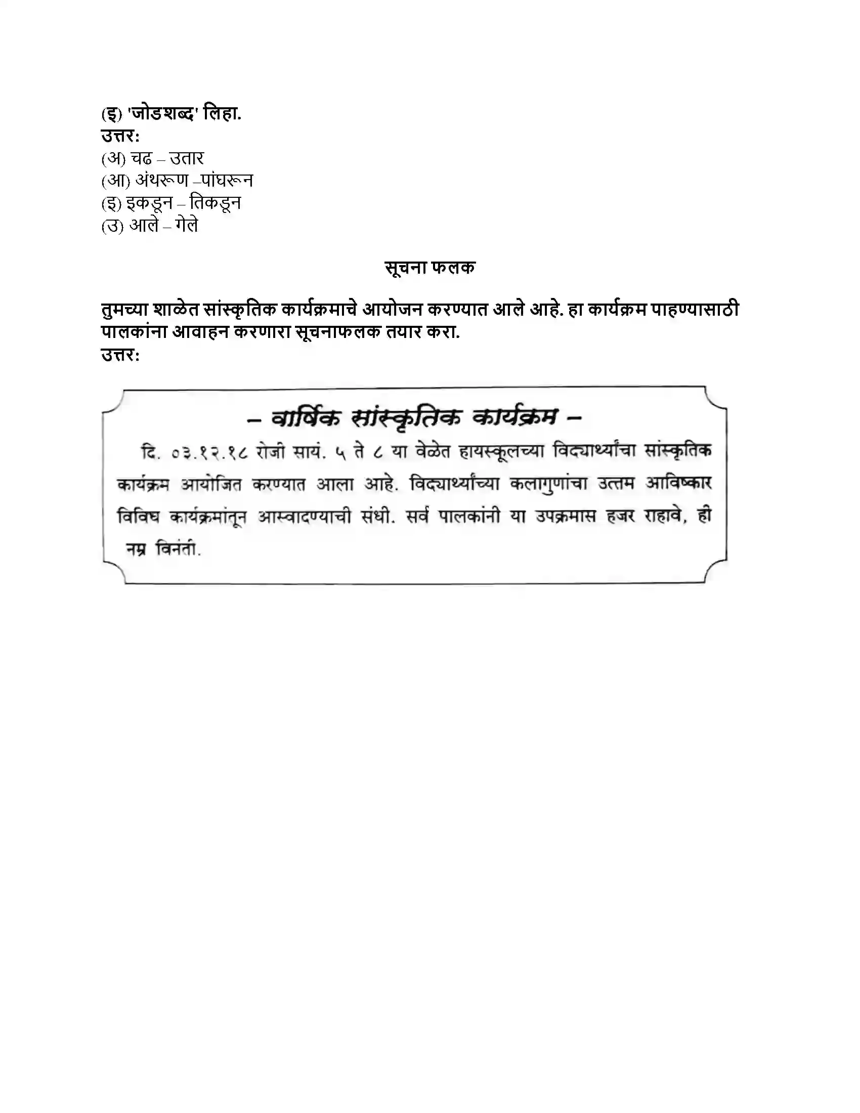 Maharashtra Board Class 8th मराठी सुलभभारती भाग - II आम्ही हवे आहोत का Revision Note 4