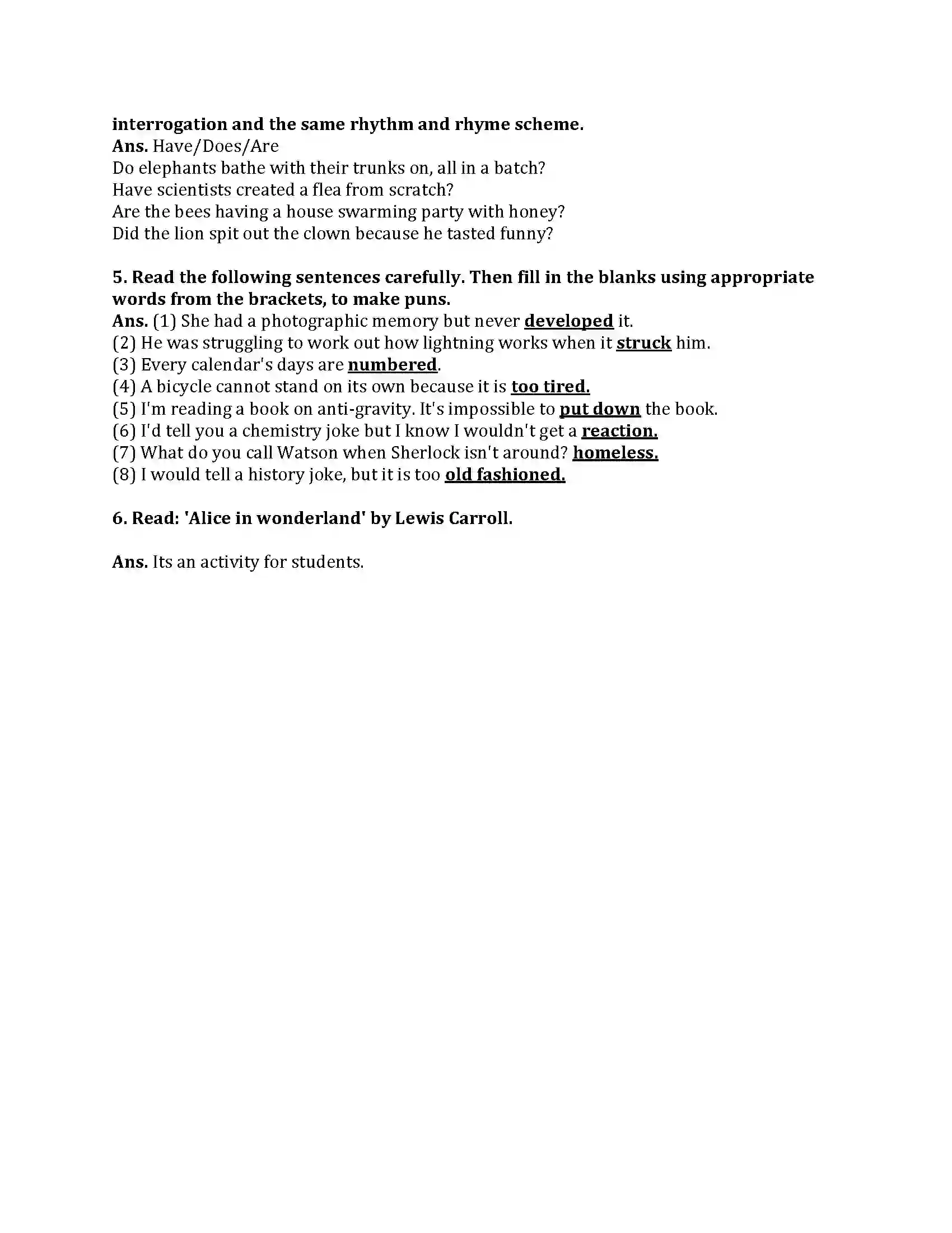 Maharashtra Board Class 9th English Kumar Bharati 1.3 Have You Ever Seen.... Revision Note 3