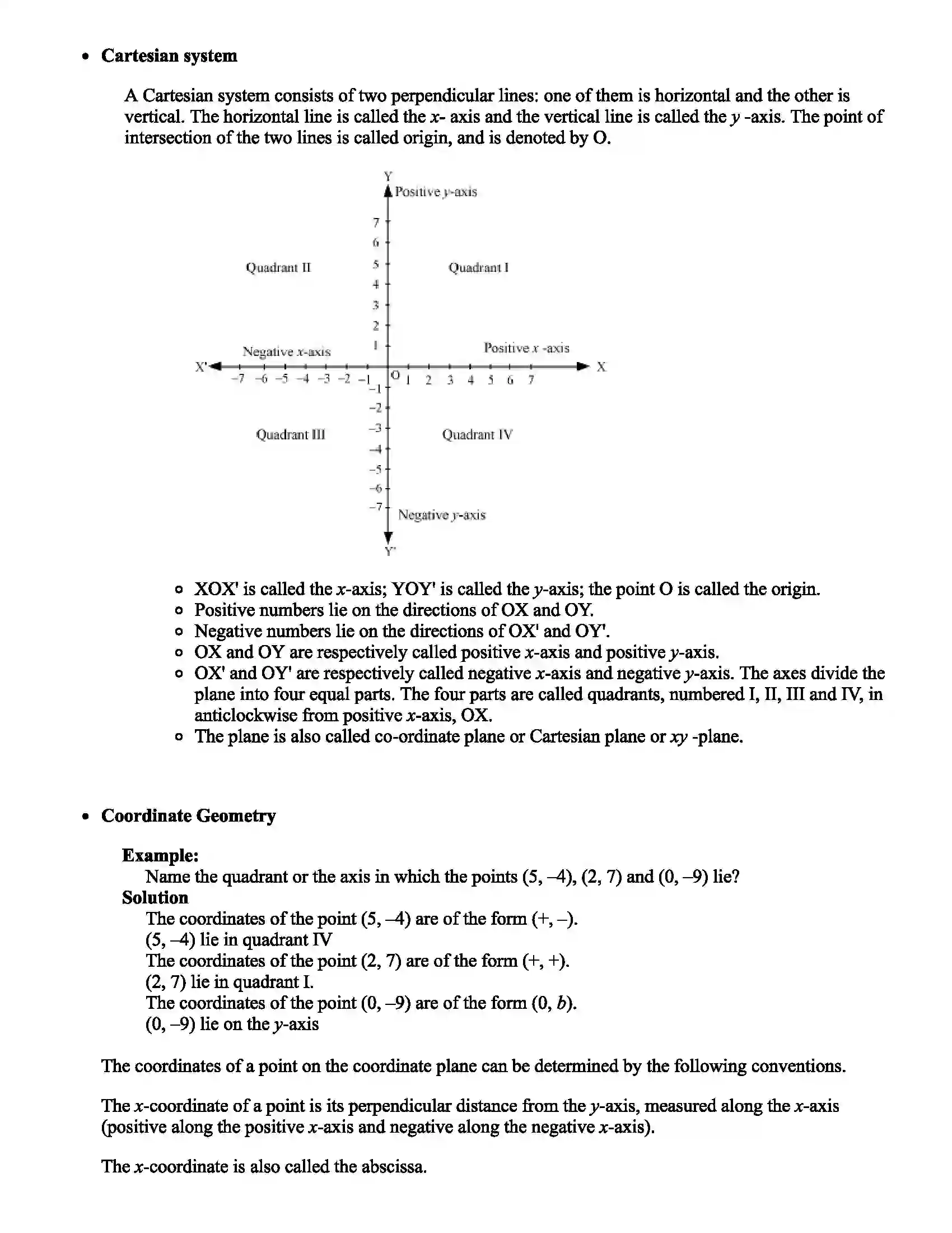 Maharashtra Board Class 9th Mathematics Graphs Revision Note 2