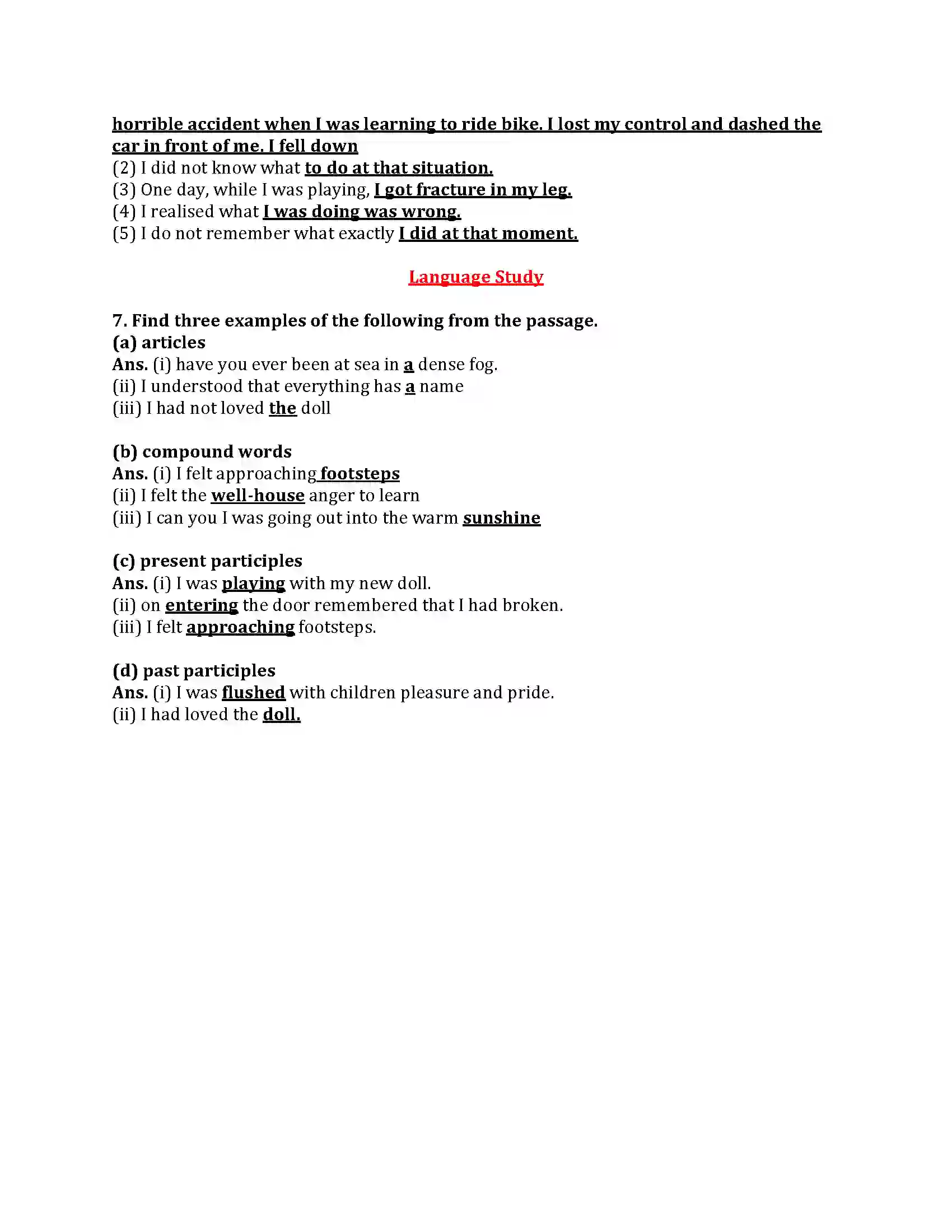 Maharashtra Board Class 9th My English Course Book 2.2 Helen Keller and Anne Sullivan Revision Note 5