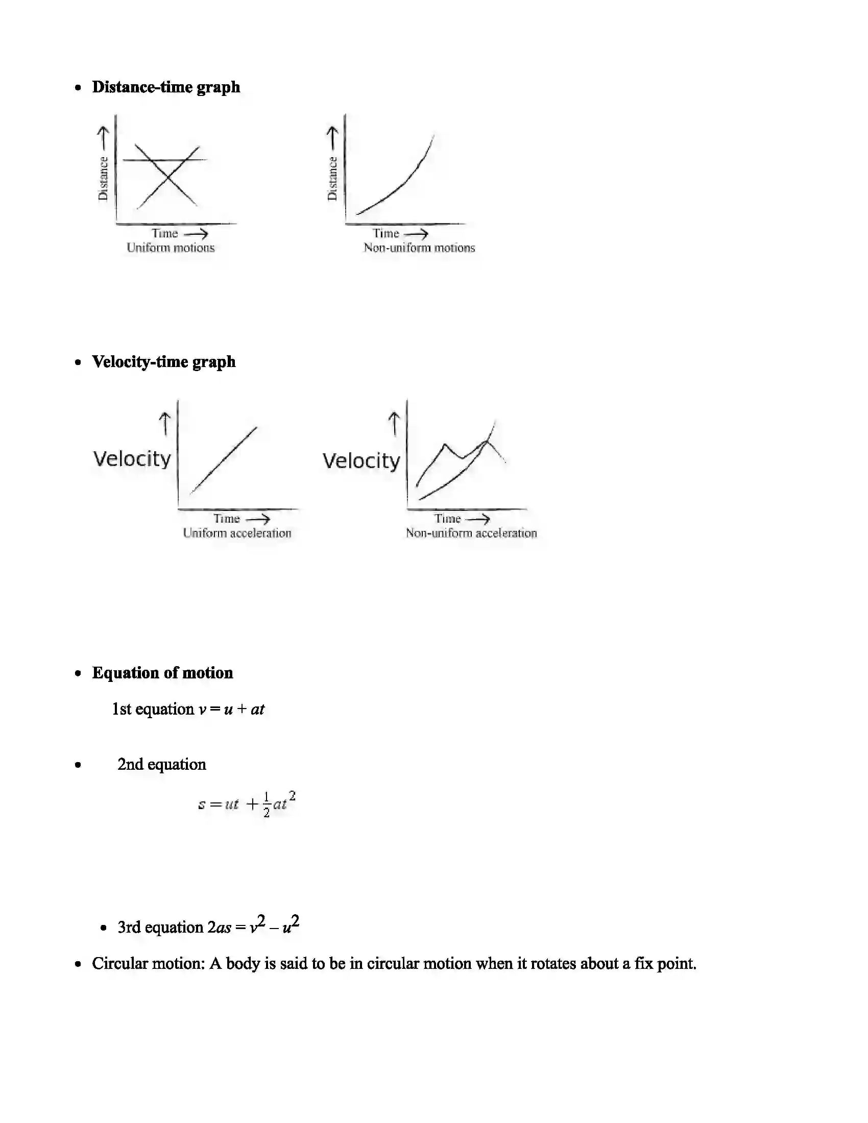 Maharashtra Board Class 9th Science Laws of Motion Revision Note 3