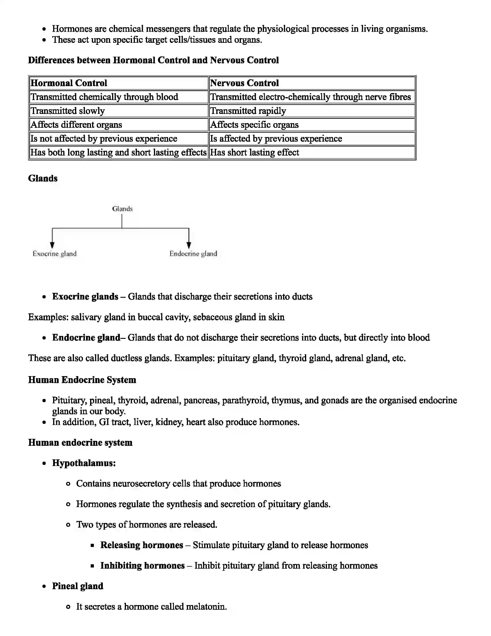 Maharashtra Board Class 9th Science Life Processes in Living Organisms Revision Note 5