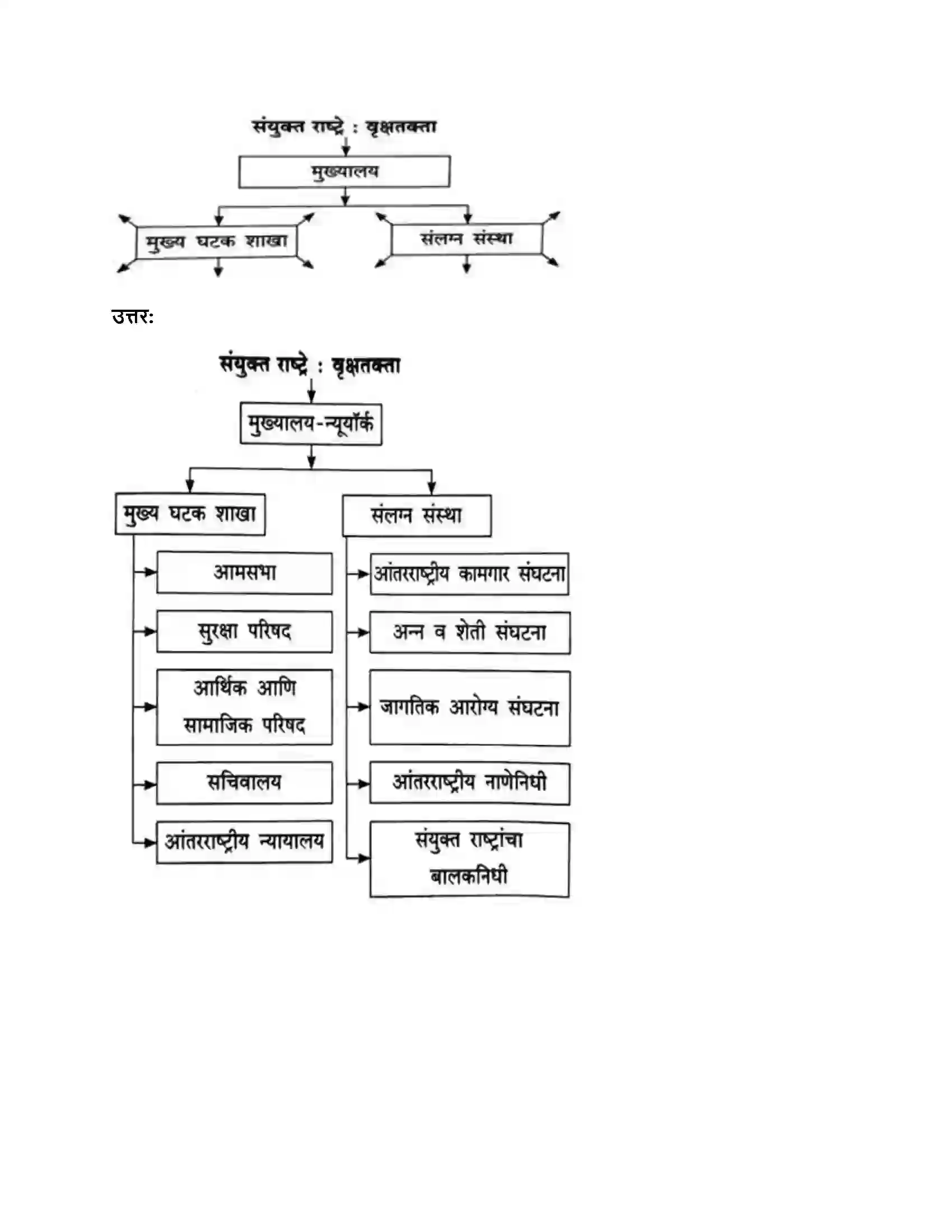Maharashtra Board Class 9th राज्यशास्त्र संयुक्त राष्ट्रे Revision Note 5