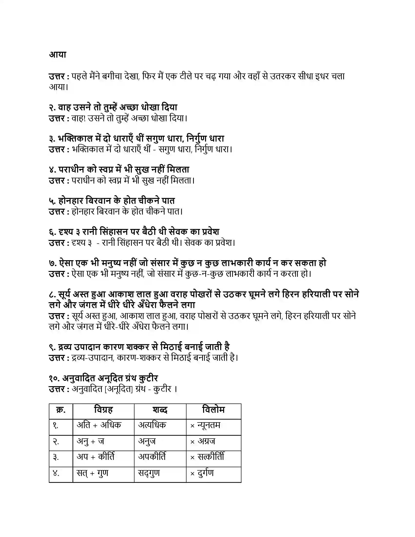 Maharashtra Board Class 9th हिंदी कुमारभारती (पहली इकाई) बर्फ की धरती Revision Note 4