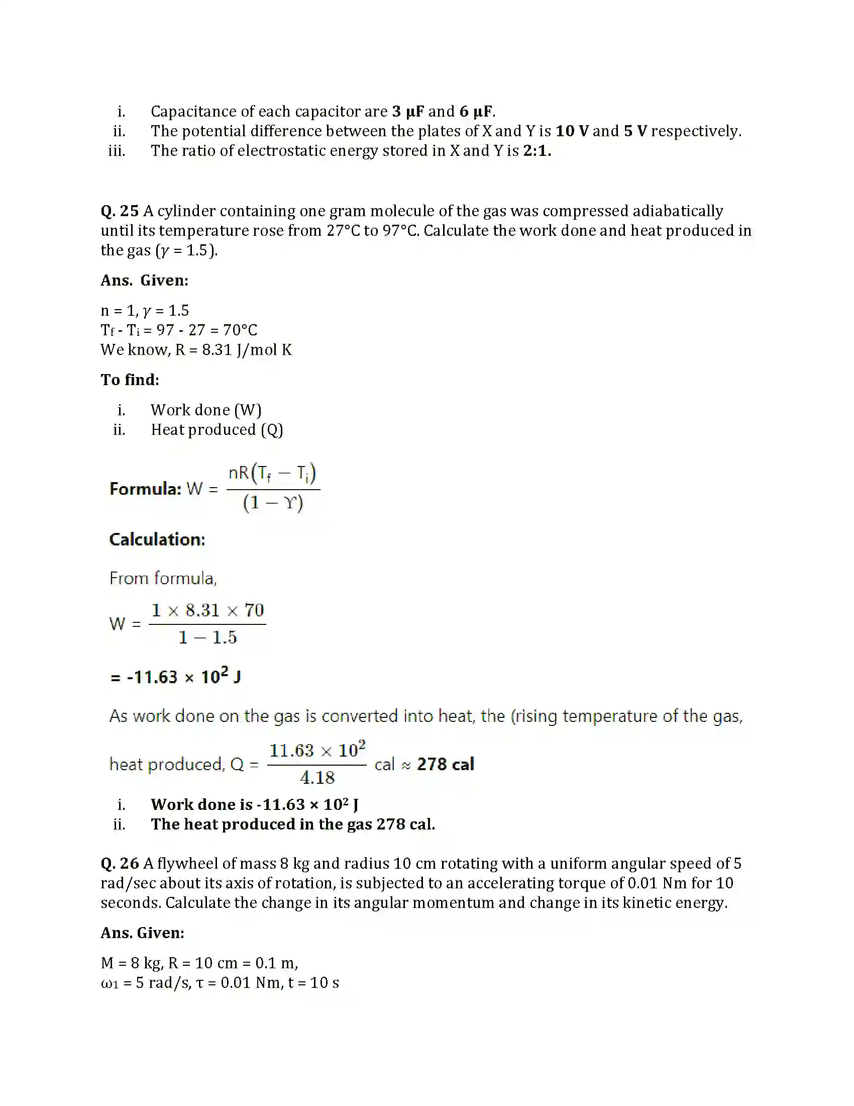Maharashtra Board Class 12th 2021 Physics Sample Paper 20
