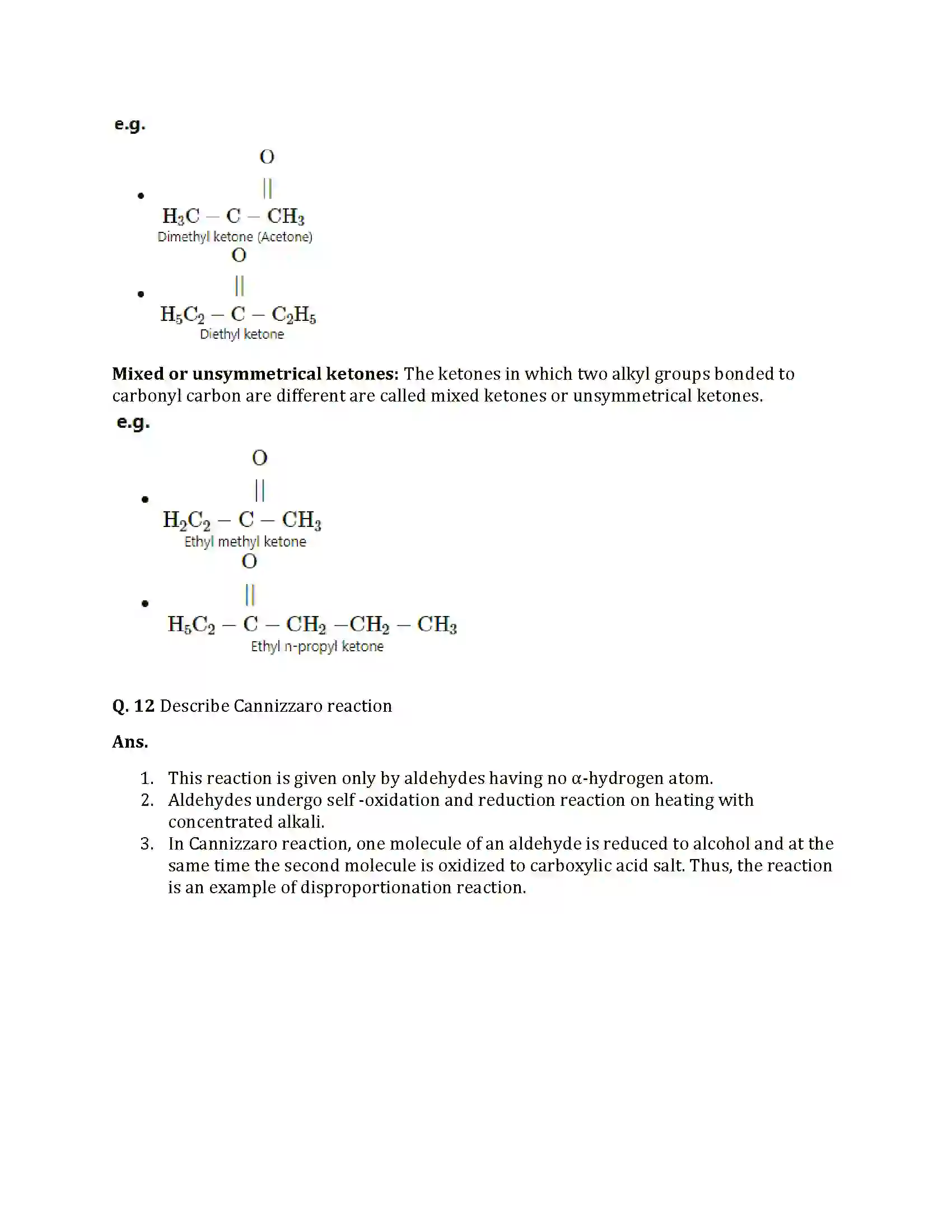 Maharashtra Board Class 12th 2021 Chemistry Sample Paper 8