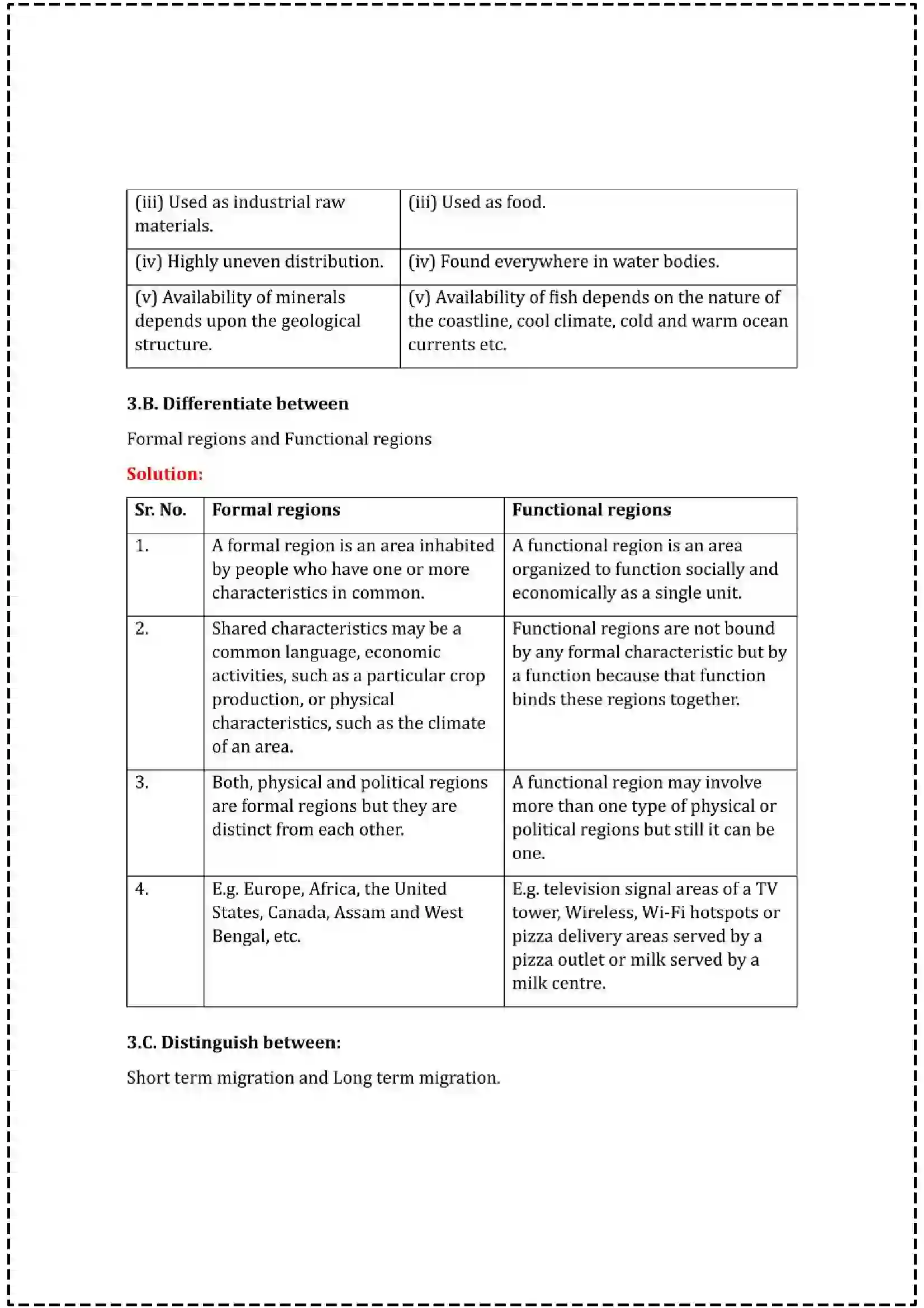Maharashtra Board Class 12th 2025 Geography Set - 2 - Sample Paper 10