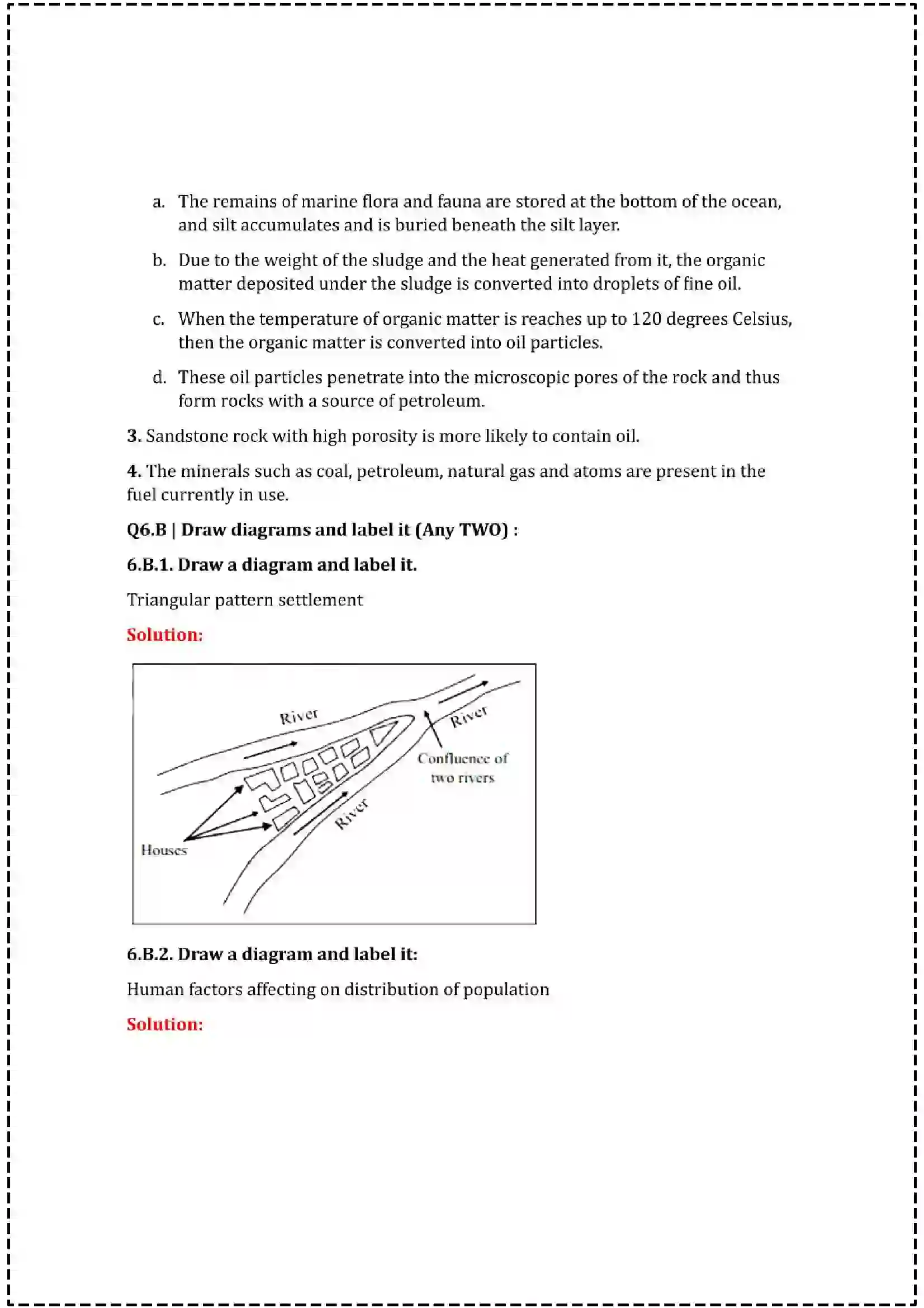 Maharashtra Board Class 12th 2025 Geography Set - 2 - Sample Paper 19