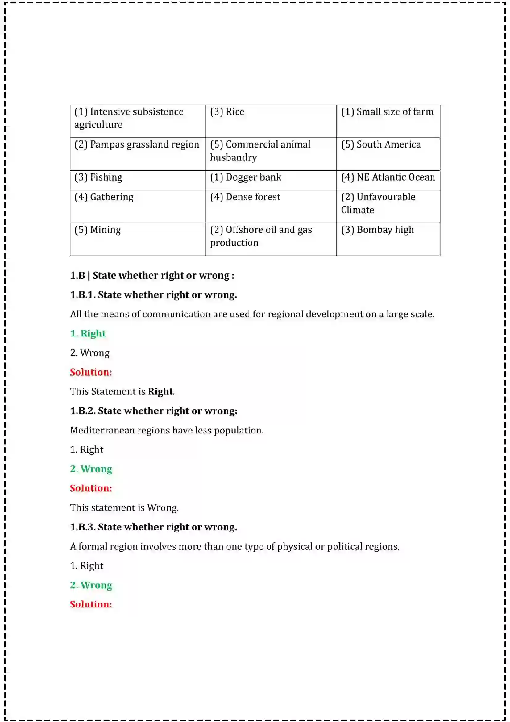 Maharashtra Board Class 12th 2025 Geography Set - 2 - Sample Paper 2