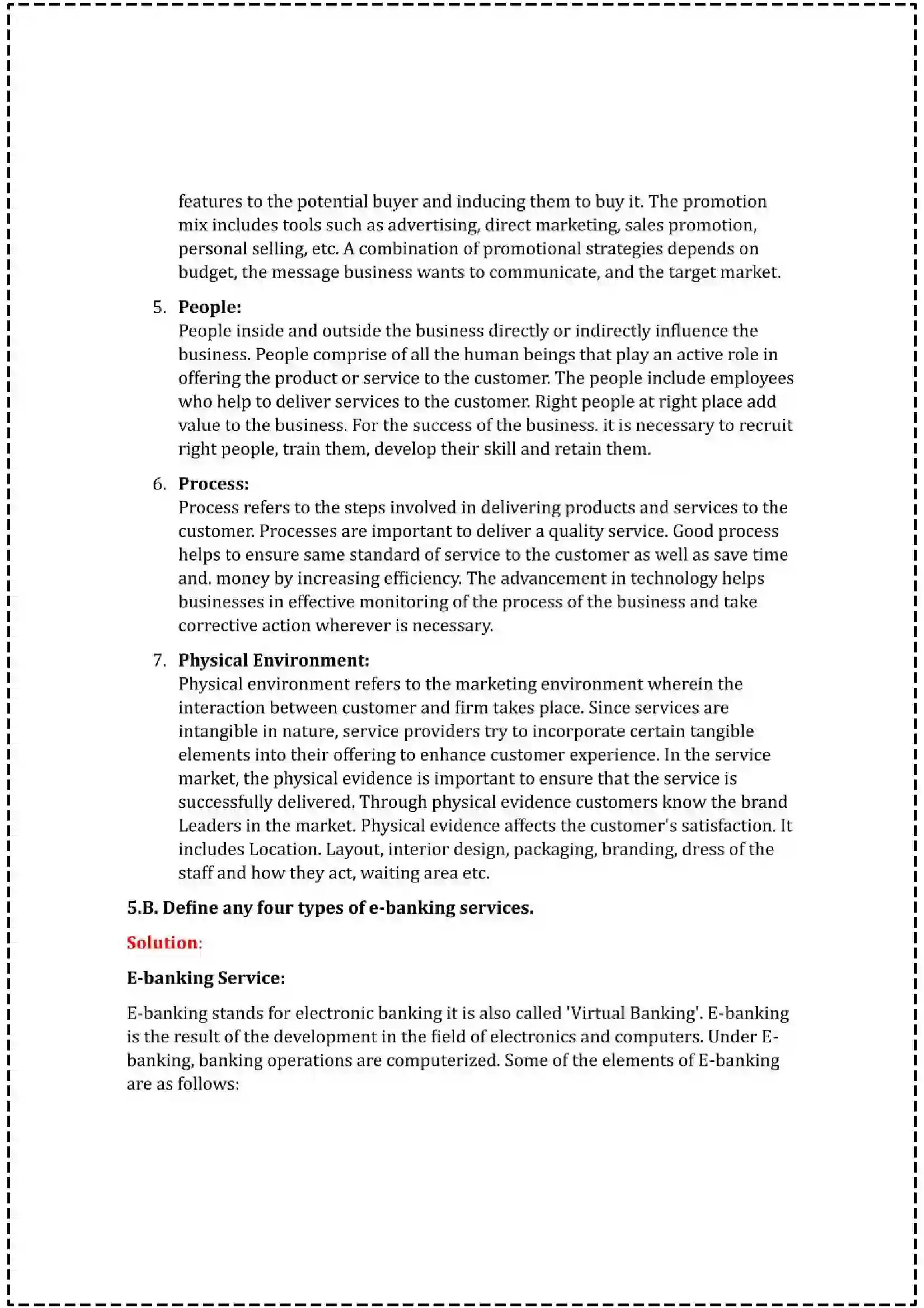 Maharashtra Board Class 12th 2025 Organisation of Commerce & Management Set - 2 - Sample Paper 14