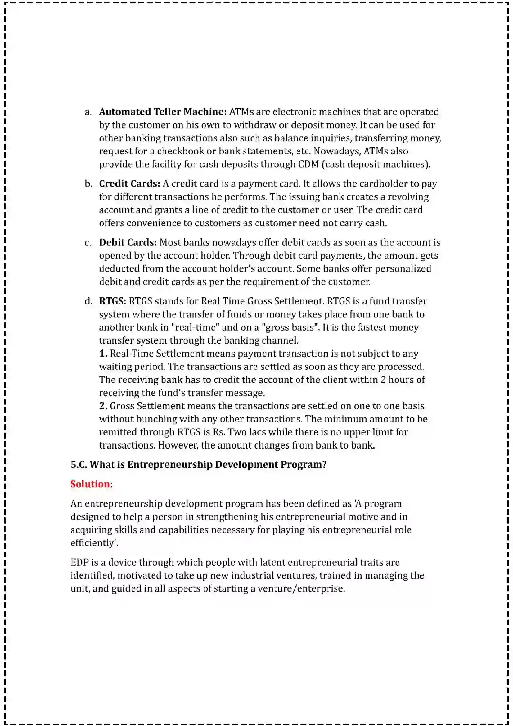 Maharashtra Board Class 12th 2025 Organisation of Commerce & Management Set - 2 - Sample Paper 15