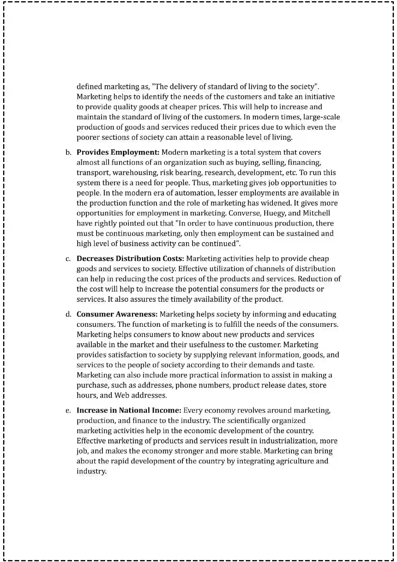 Maharashtra Board Class 12th 2025 Organisation of Commerce & Management Set - 2 - Sample Paper 17
