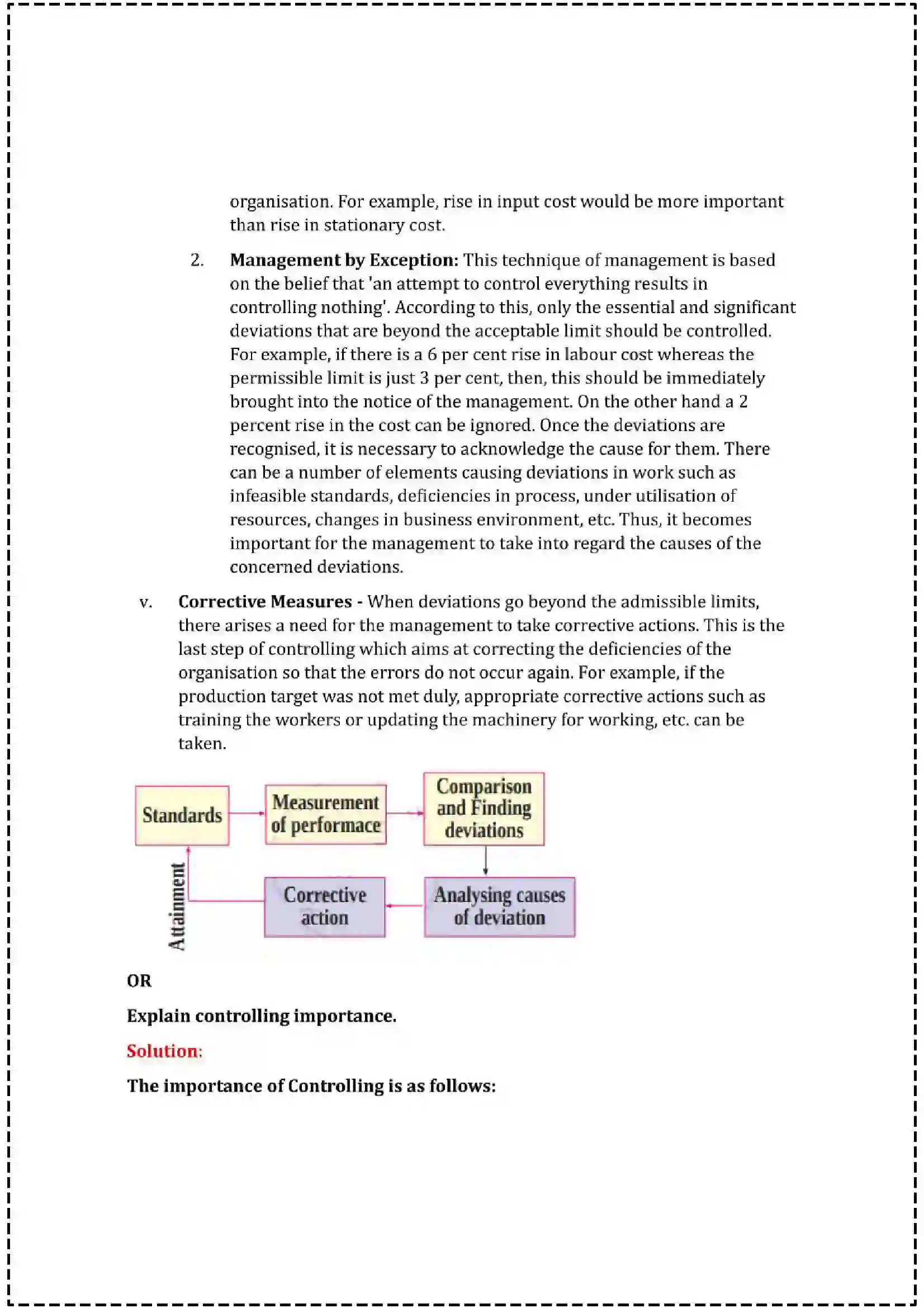 Maharashtra Board Class 12th 2025 Organisation of Commerce & Management Set - 2 - Sample Paper 22