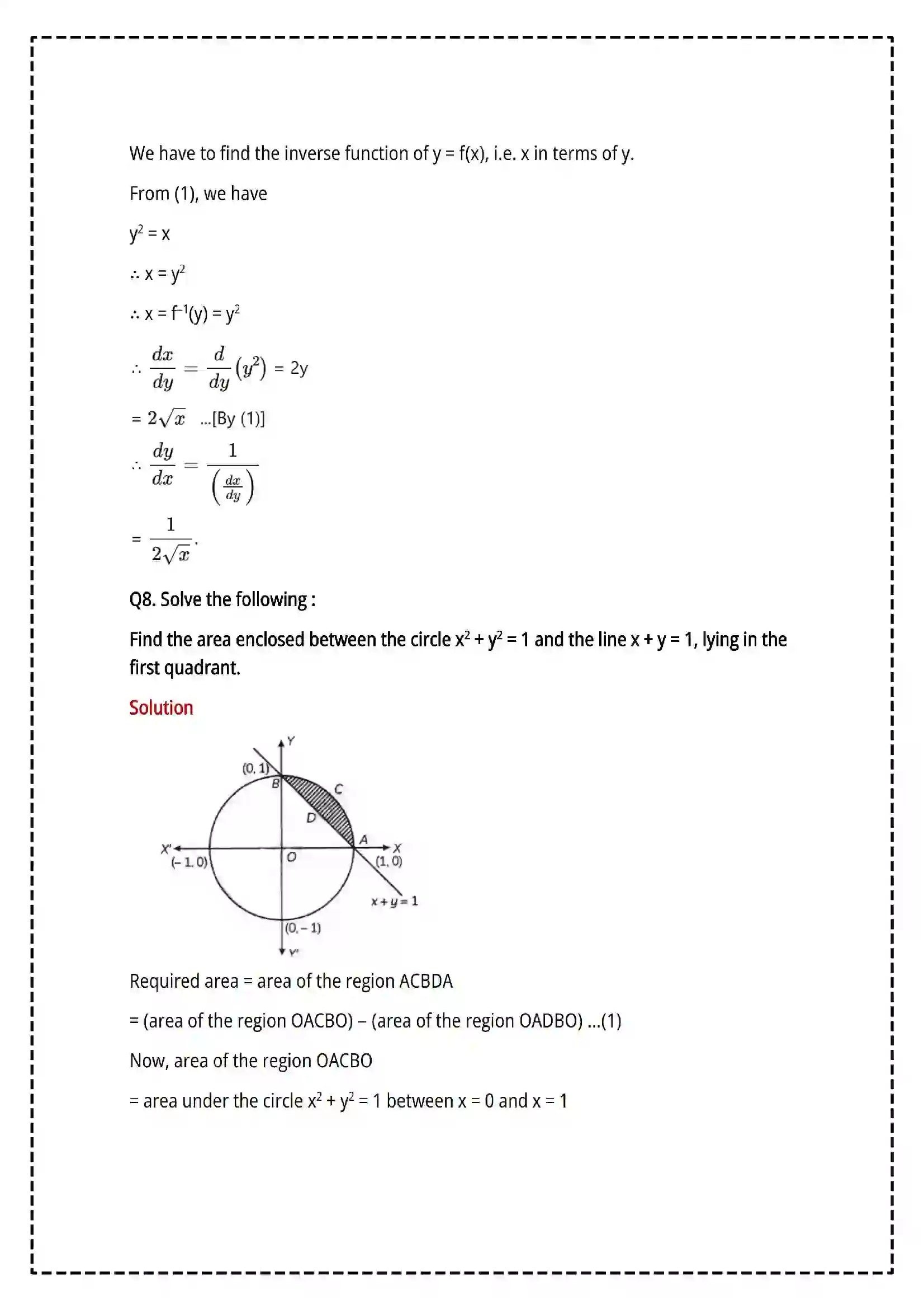 Maharashtra Board Class 12th 2025 Mathematics and Statistics Set - 1 - Sample Paper 11