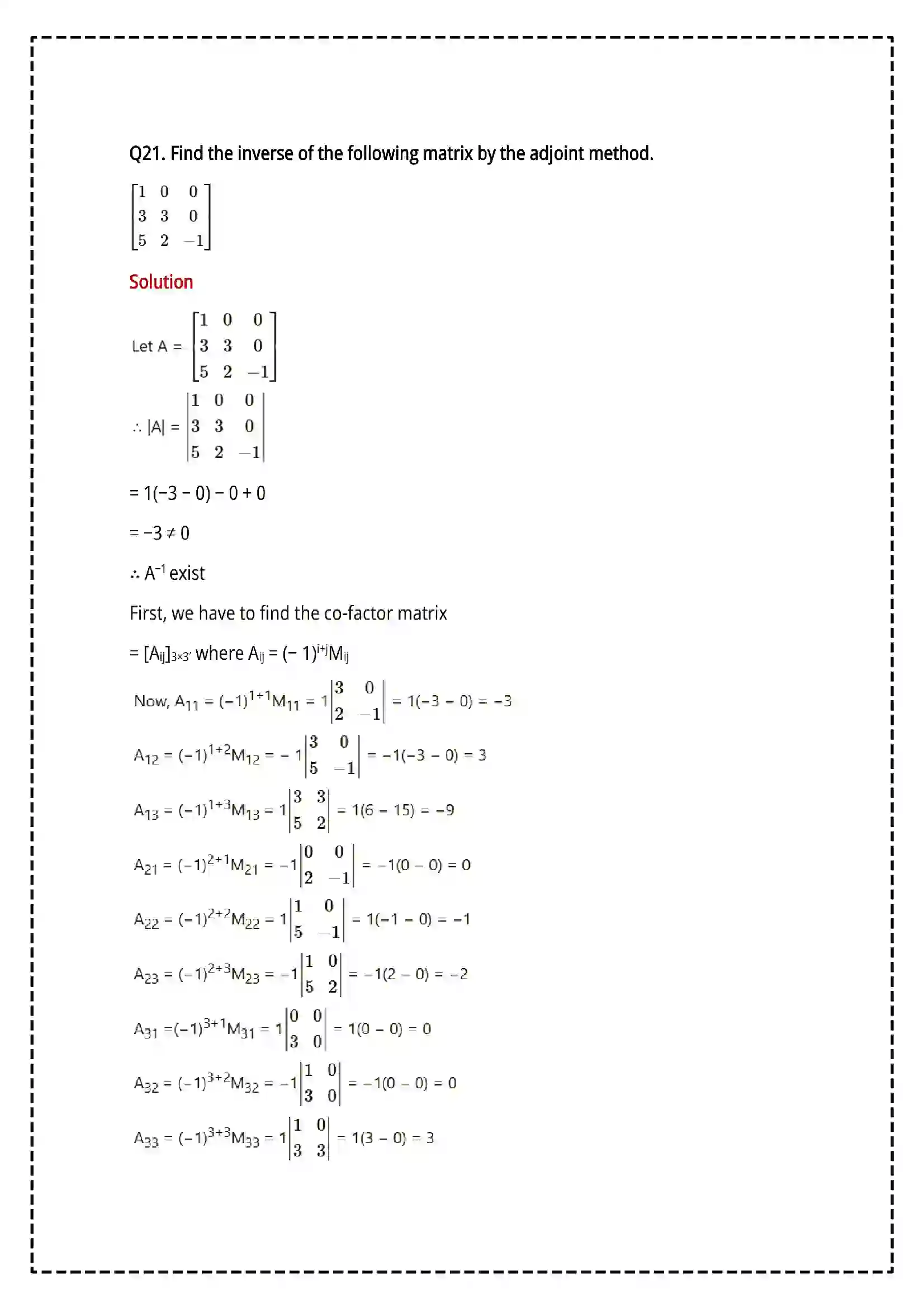 Maharashtra Board Class 12th 2025 Mathematics and Statistics Set - 1 - Sample Paper 24