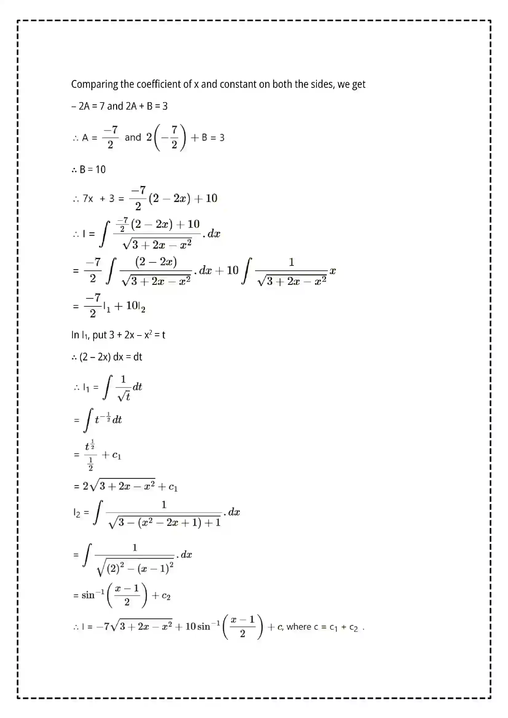 Maharashtra Board Class 12th 2025 Mathematics and Statistics Set - 1 - Sample Paper 30