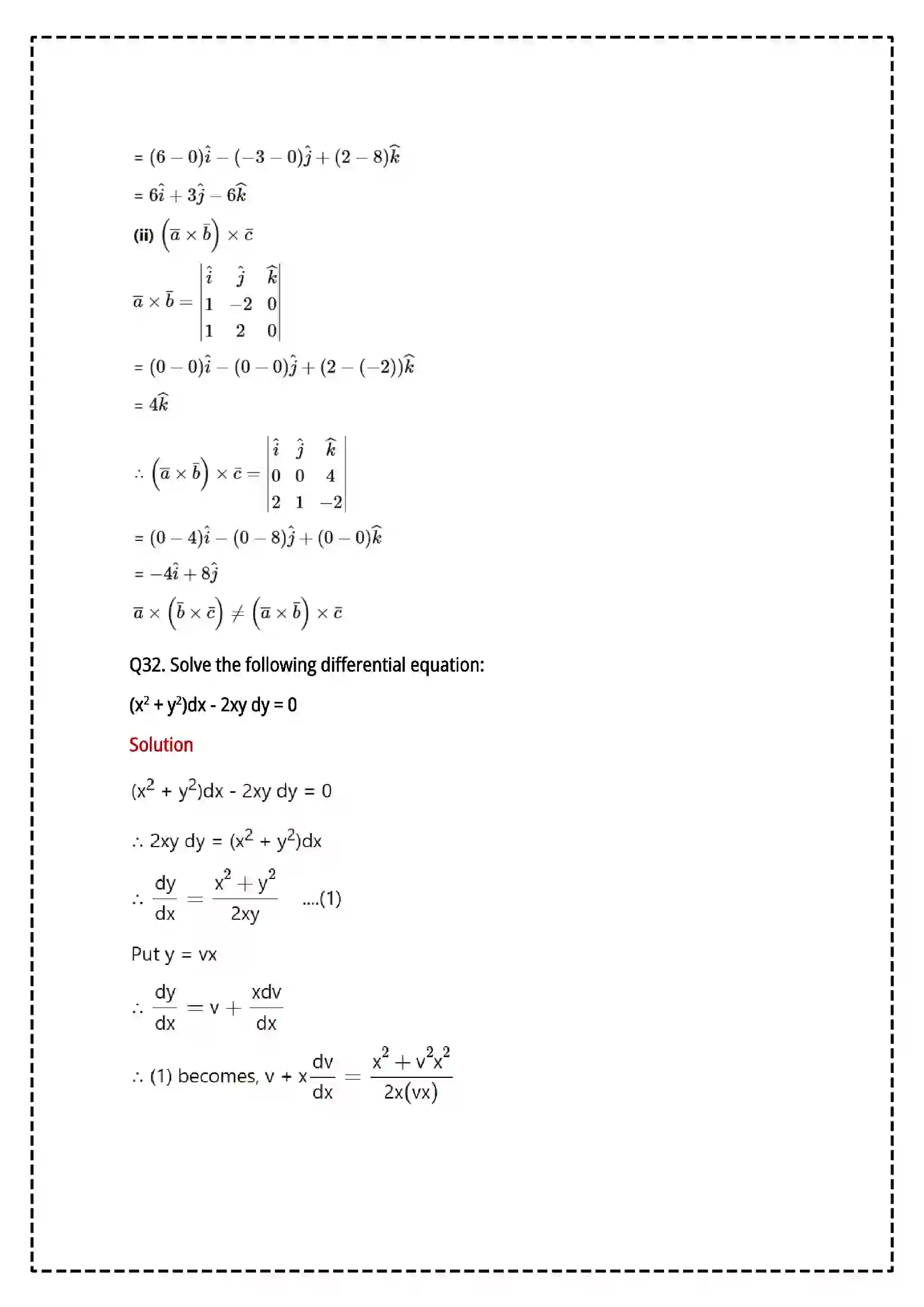 Maharashtra Board Class 12th 2025 Mathematics and Statistics Set - 1 - Sample Paper 35