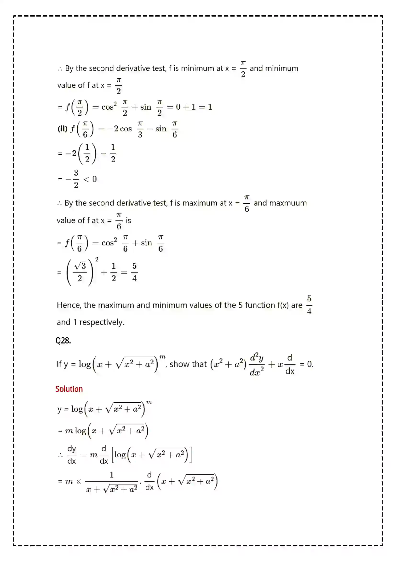 Maharashtra Board Class 12th 2025 Mathematics and Statistics Set - 2 - Sample Paper 27