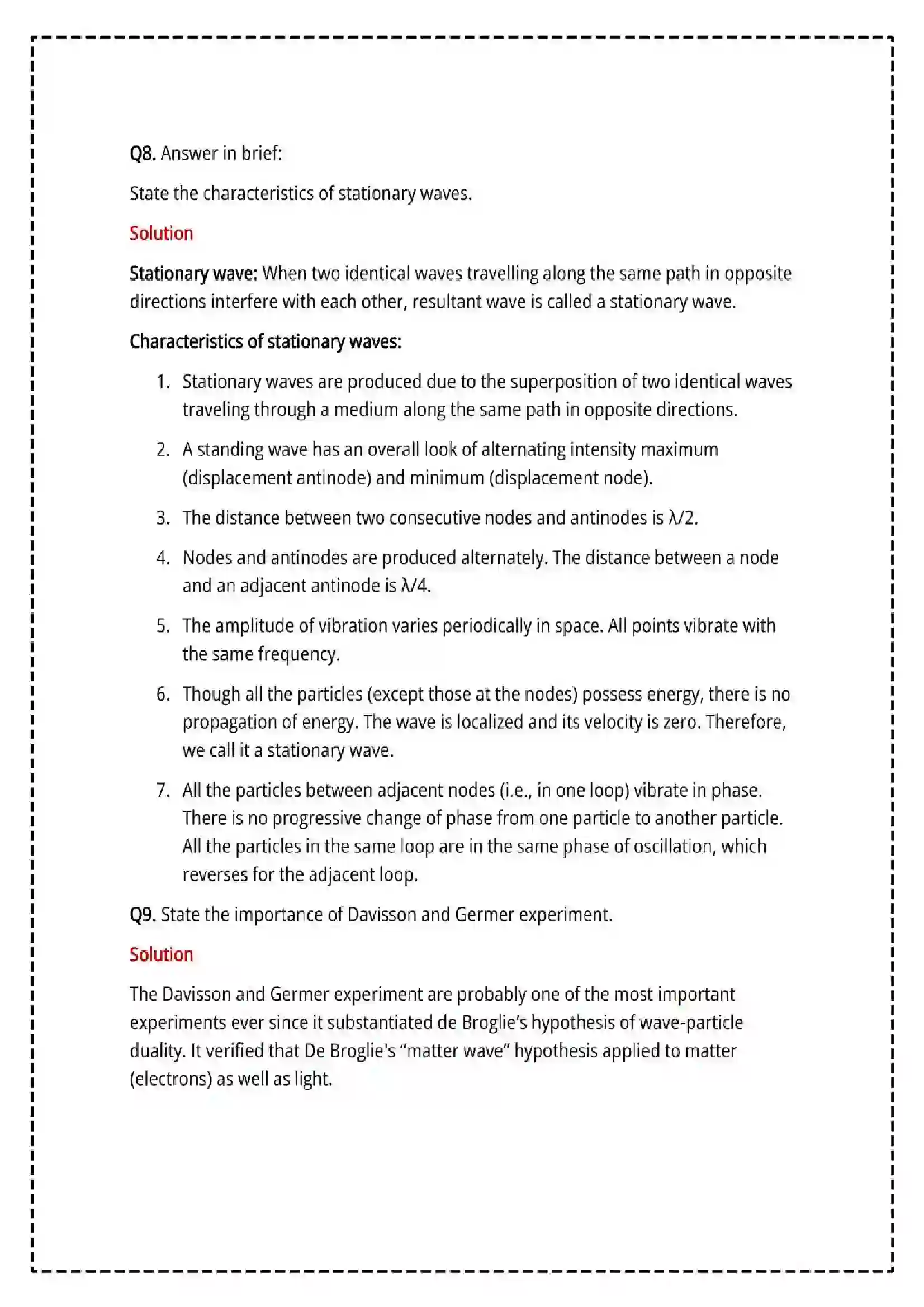 Maharashtra Board Class 12th 2025 Physics Set - 1 - Sample Paper 18