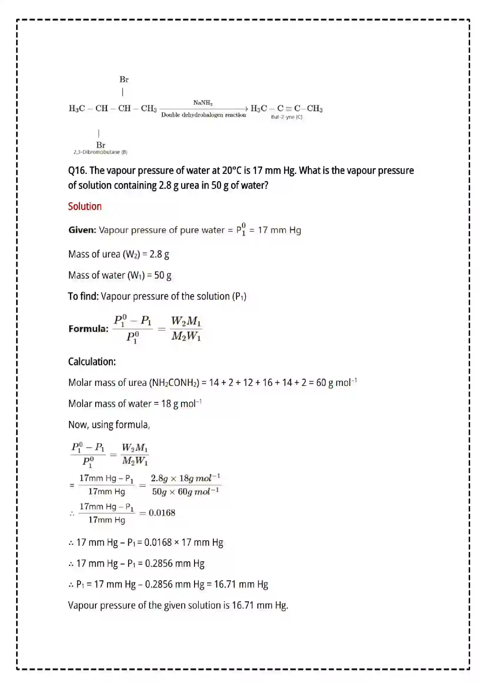 Maharashtra Board Class 12th 2025 Chemistry Set - 2 - Sample Paper 14
