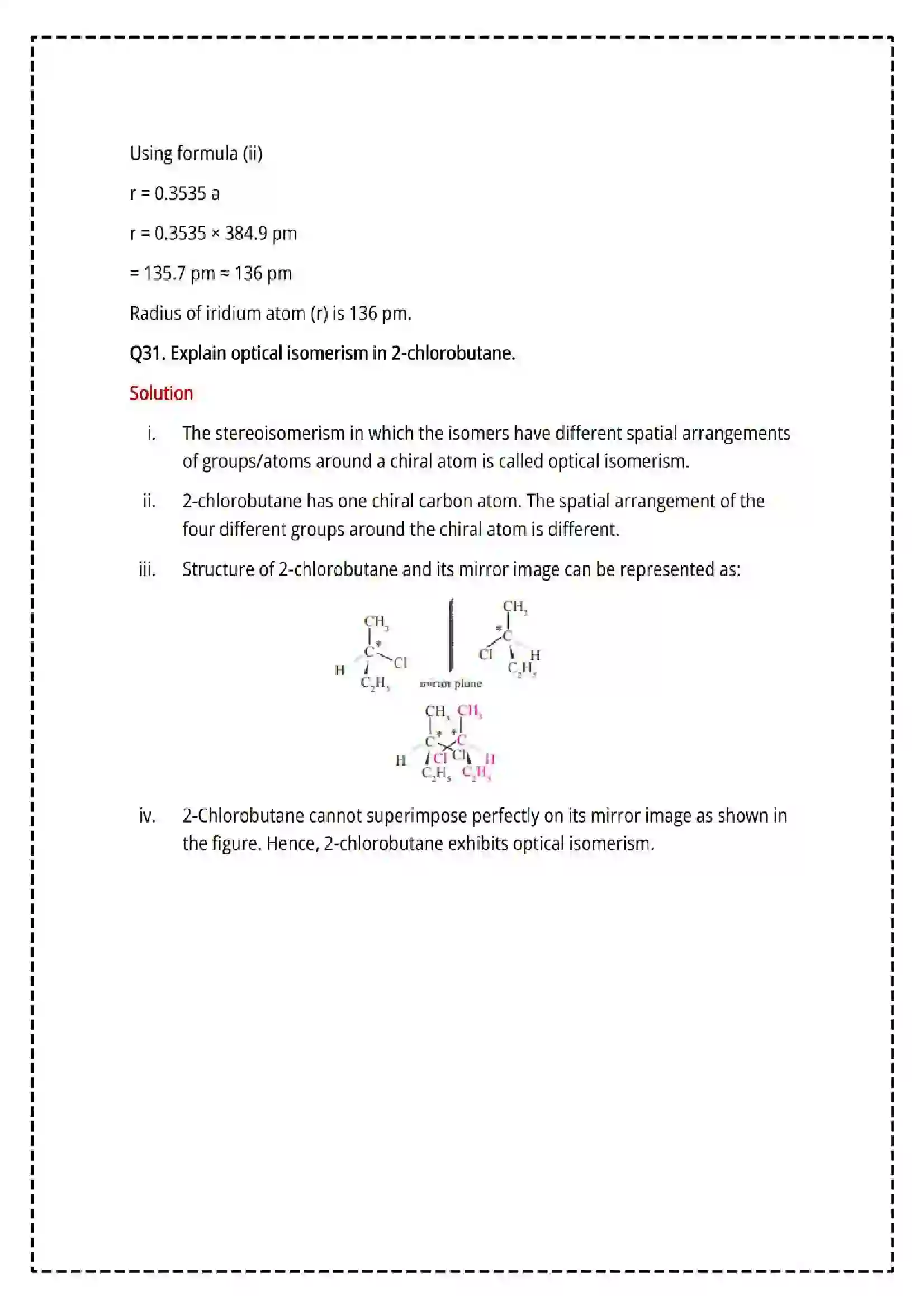 Maharashtra Board Class 12th 2025 Chemistry Set - 2 - Sample Paper 26