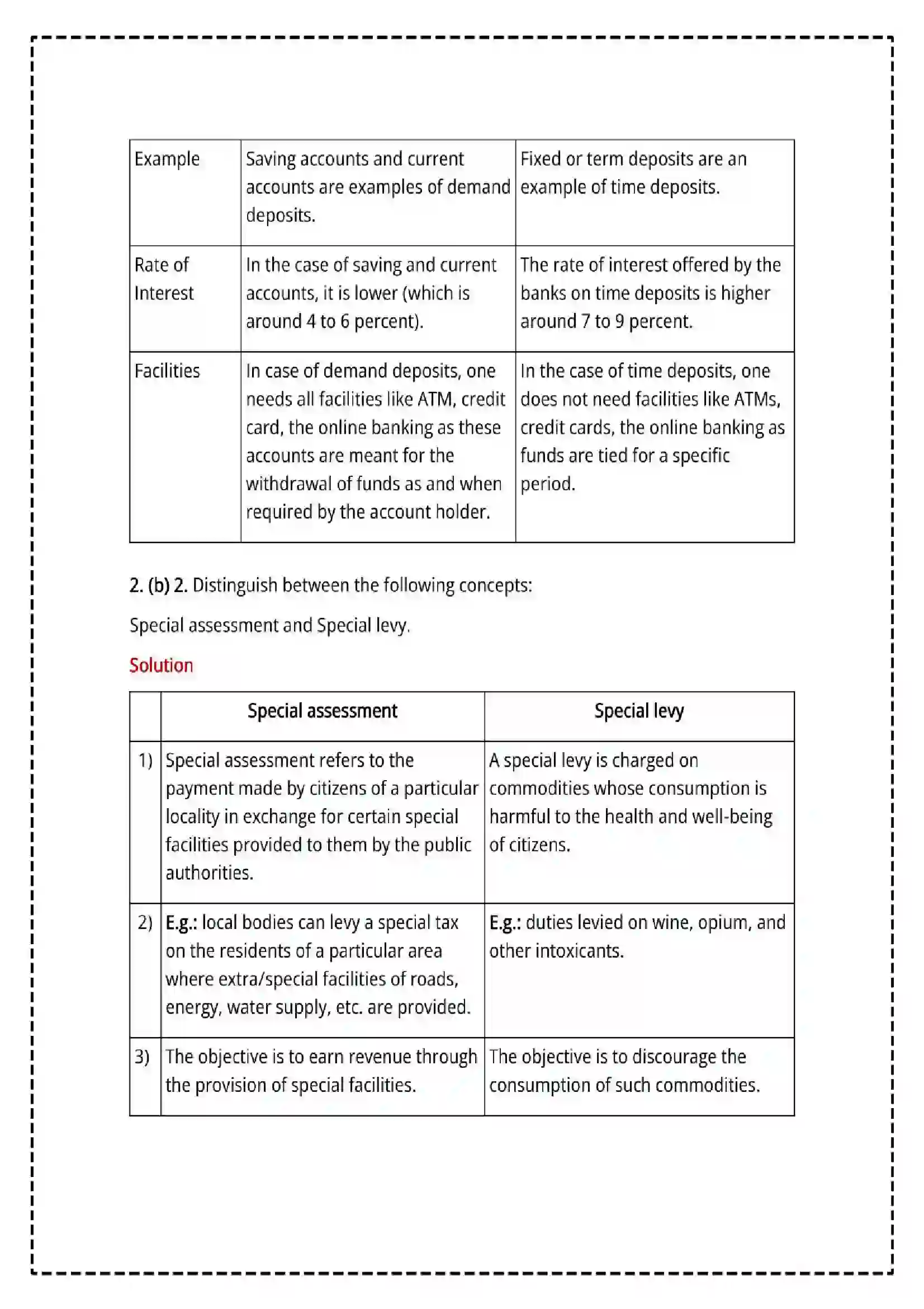 Maharashtra Board Class 12th 2025 Economics Set - 1 - Sample Paper 11