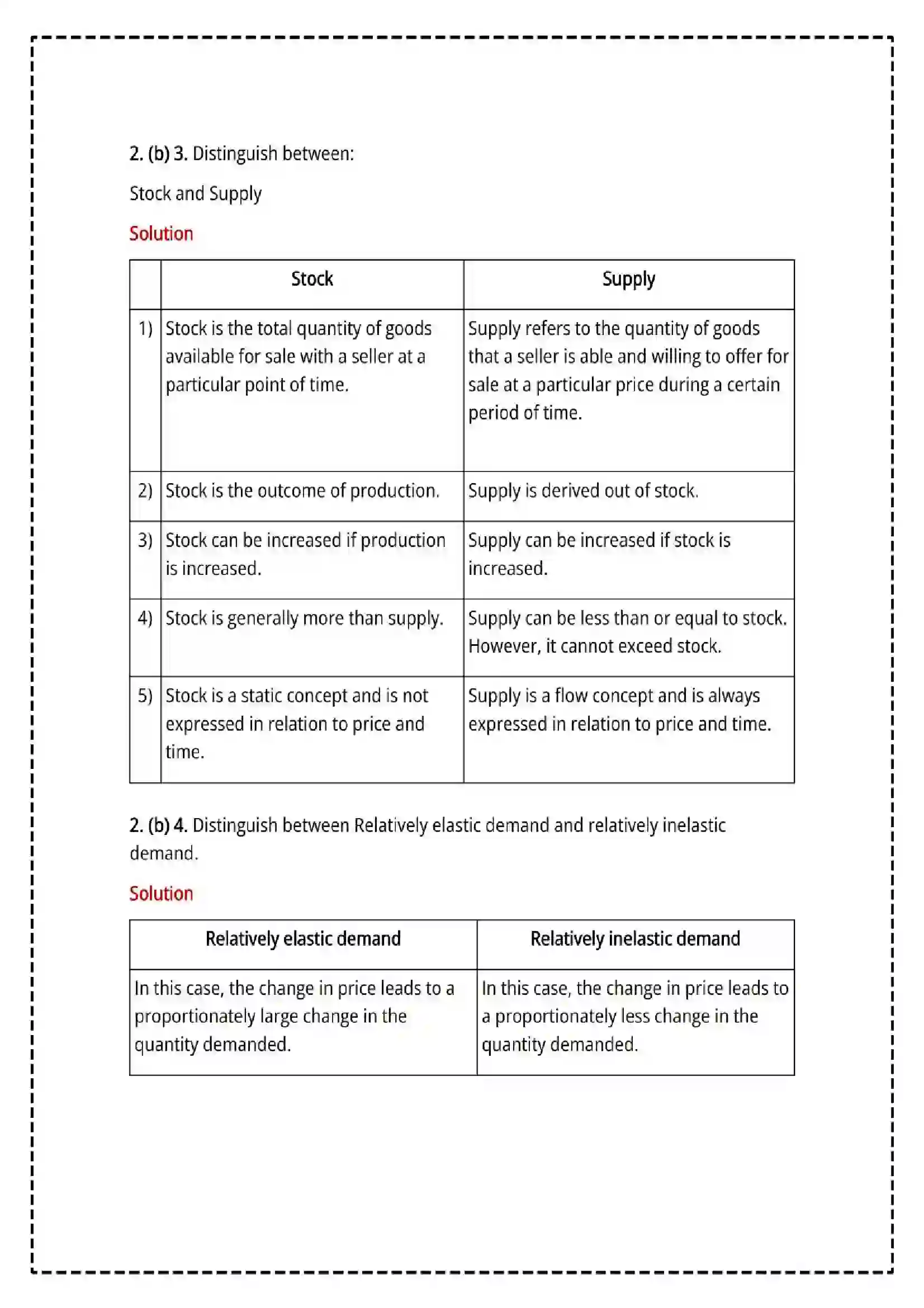 Maharashtra Board Class 12th 2025 Economics Set - 1 - Sample Paper 12