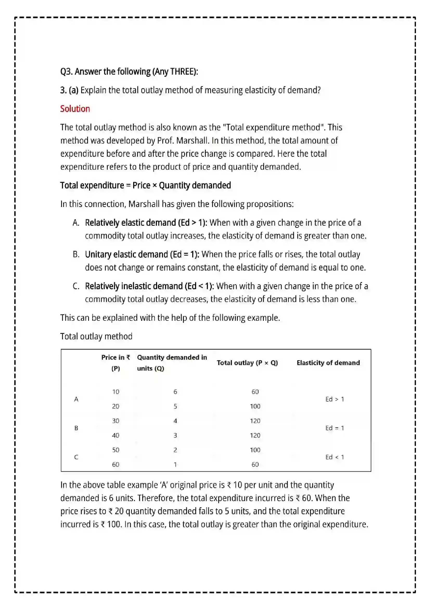 Maharashtra Board Class 12th 2025 Economics Set - 1 - Sample Paper 14