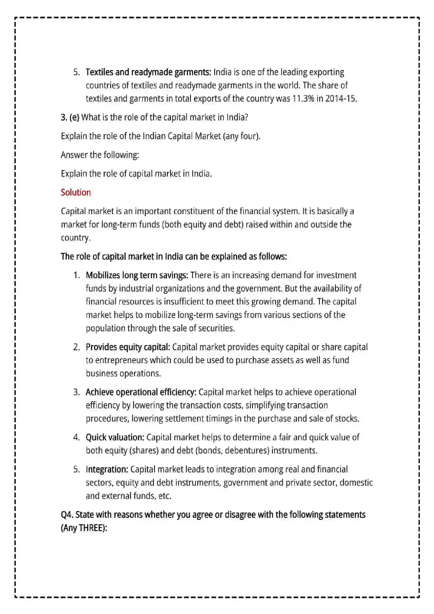 Maharashtra Board Class 12th 2025 Economics Set - 1 - Sample Paper 18