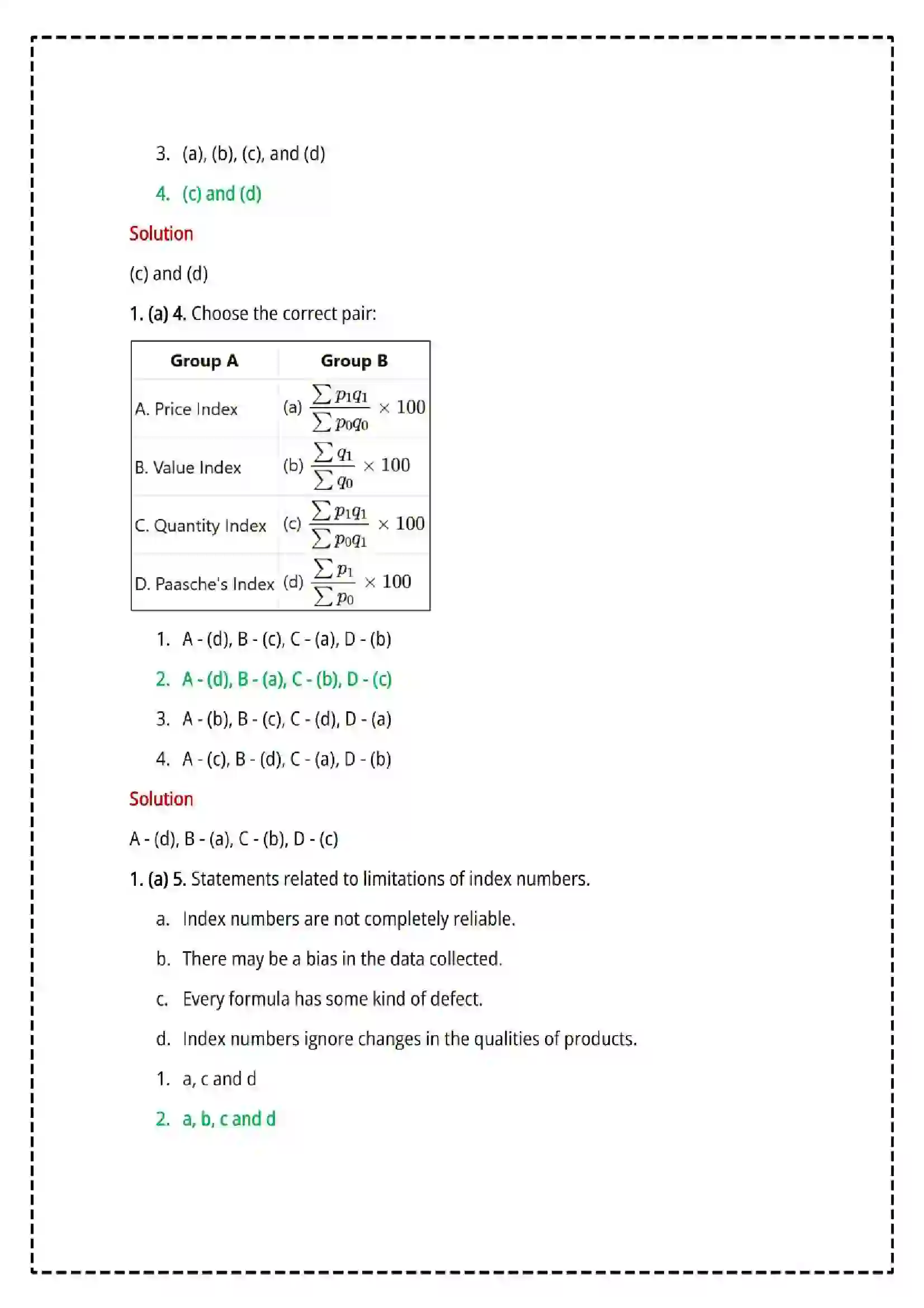 Maharashtra Board Class 12th 2025 Economics Set - 1 - Sample Paper 3