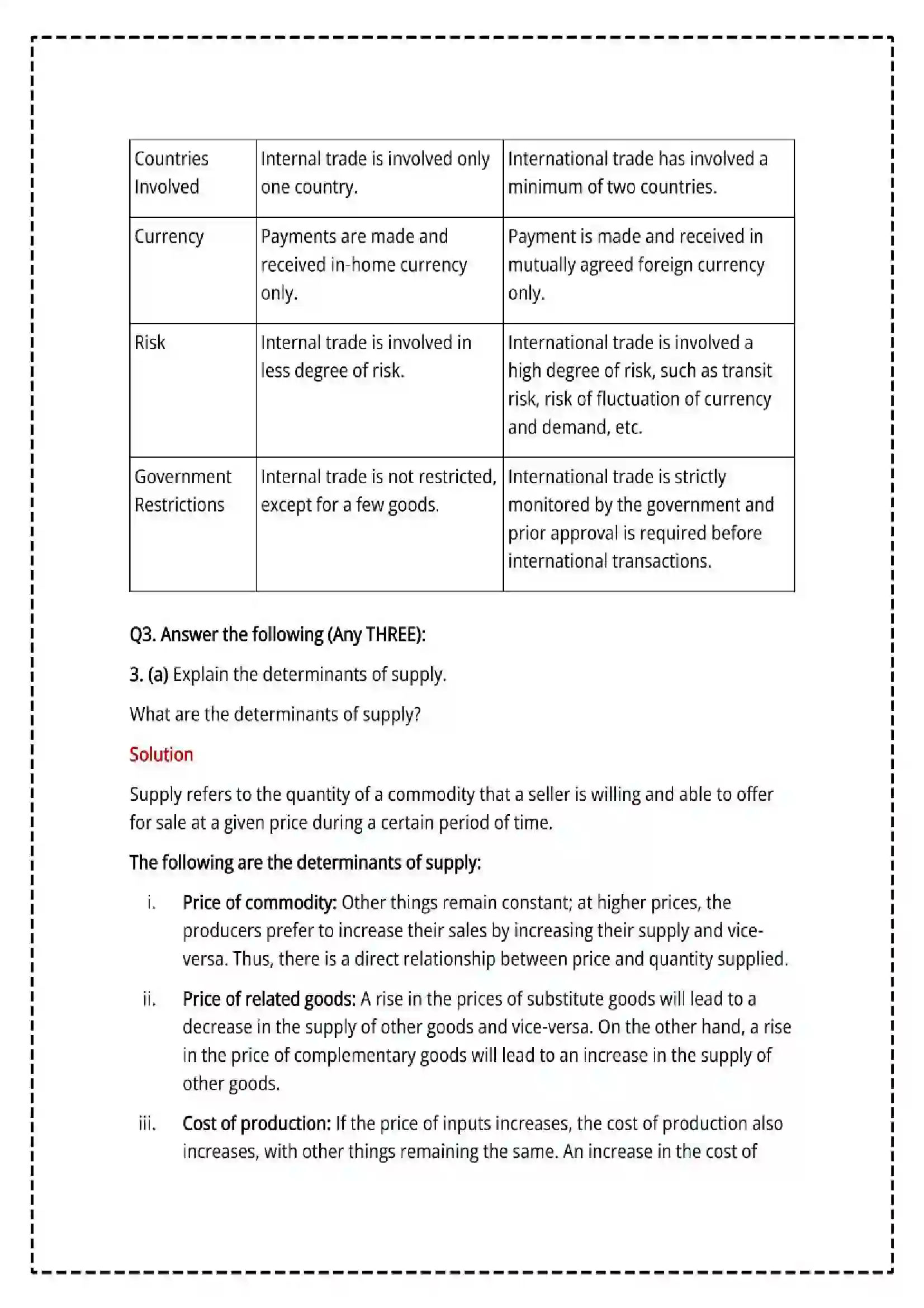 Maharashtra Board Class 12th 2025 Economics Set - 2 - Sample Paper 16