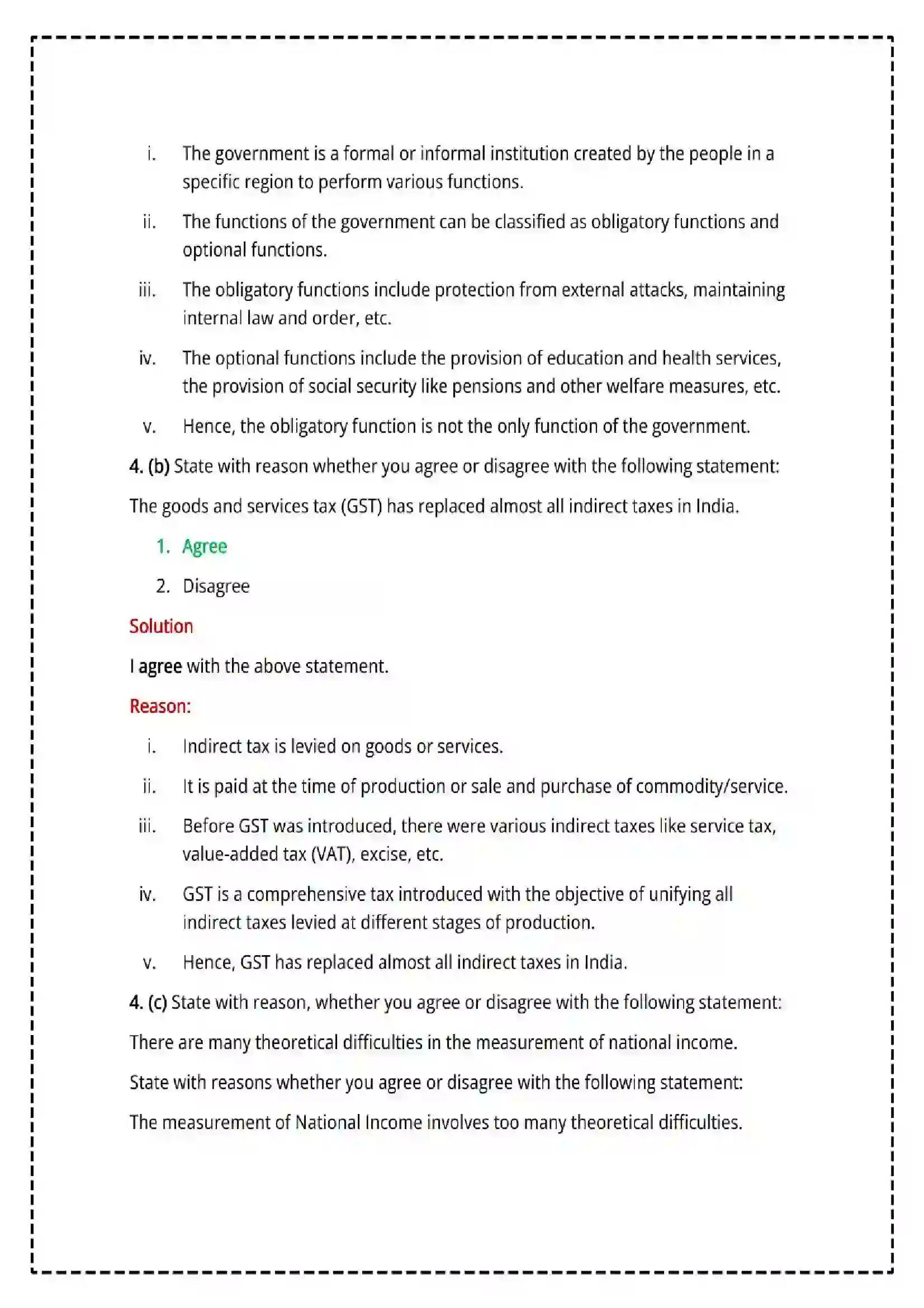 Maharashtra Board Class 12th 2025 Economics Set - 2 - Sample Paper 22
