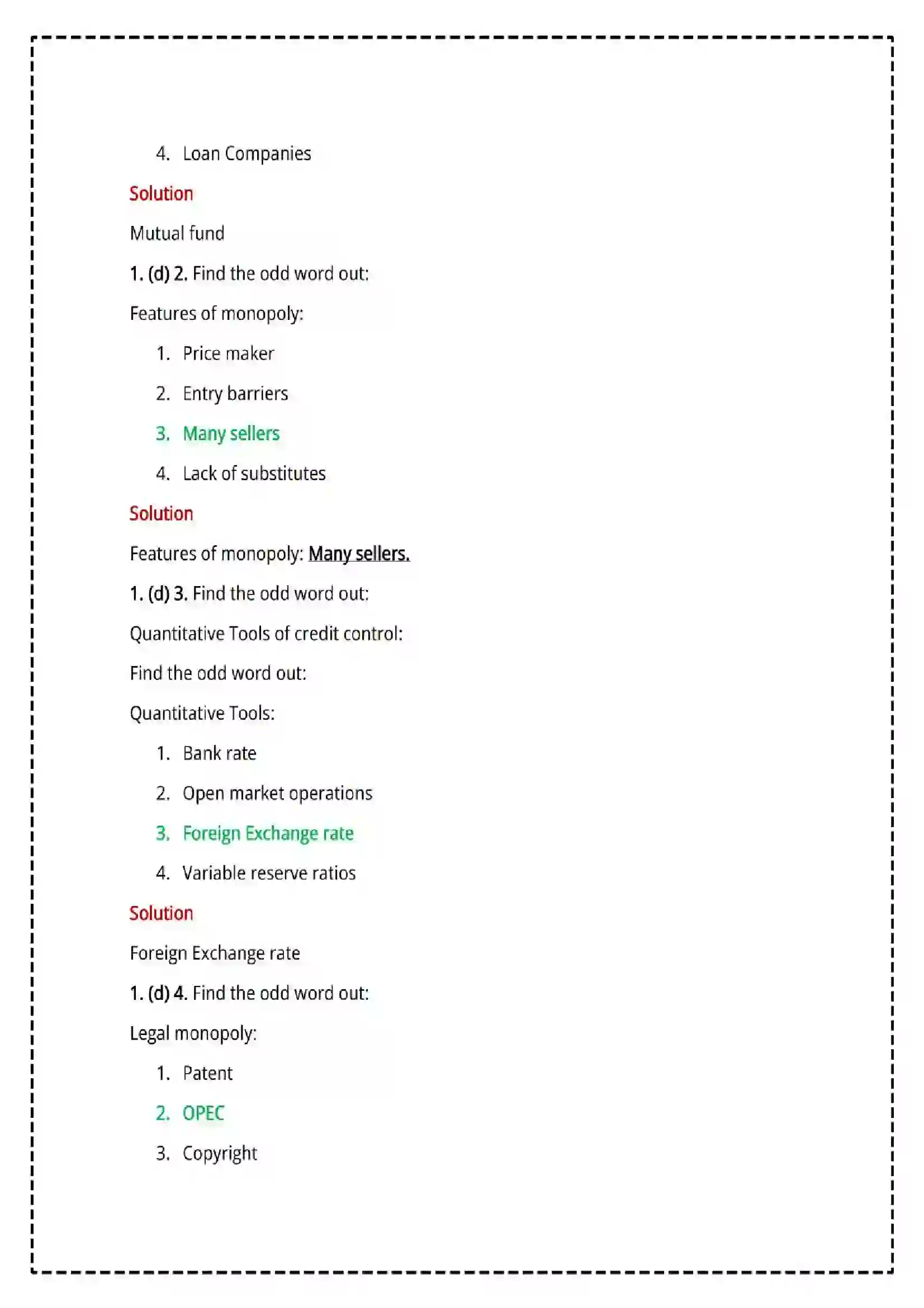 Maharashtra Board Class 12th 2025 Economics Set - 2 - Sample Paper 6