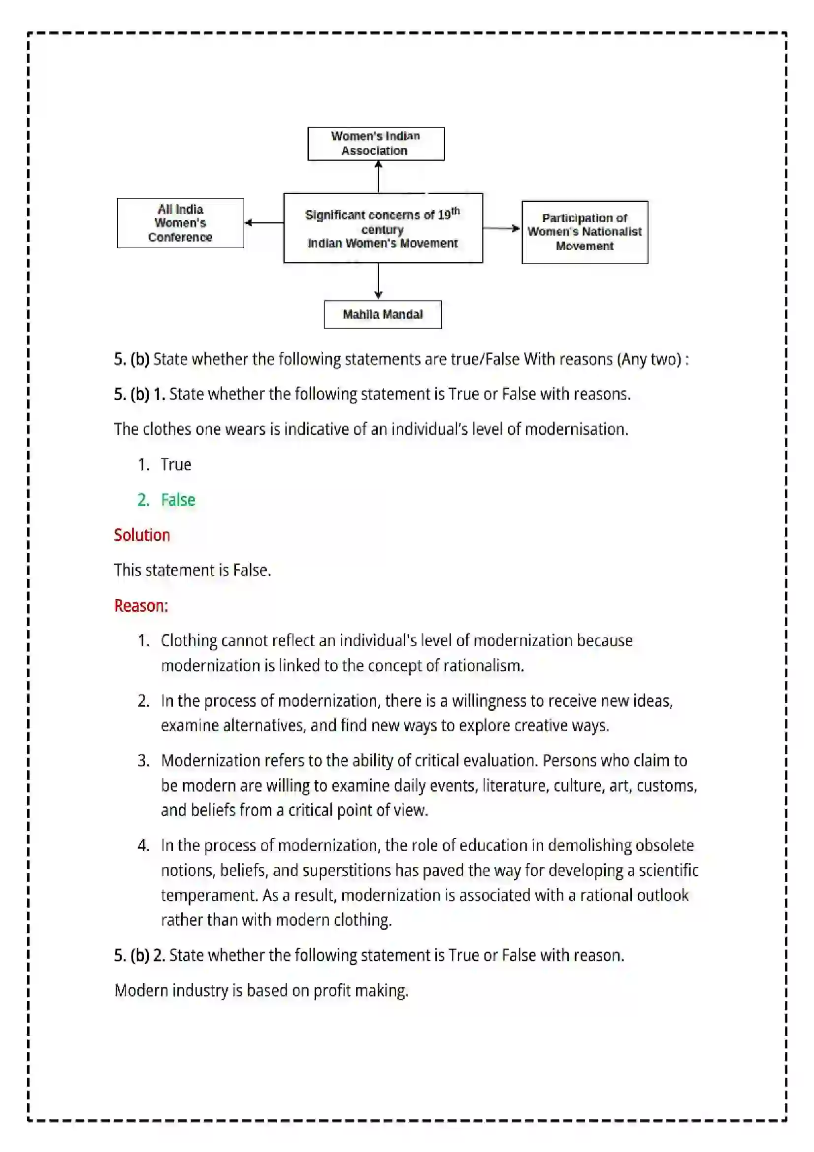 Maharashtra Board Class 12th 2025 Sociology Set - 3 - Sample Paper 16